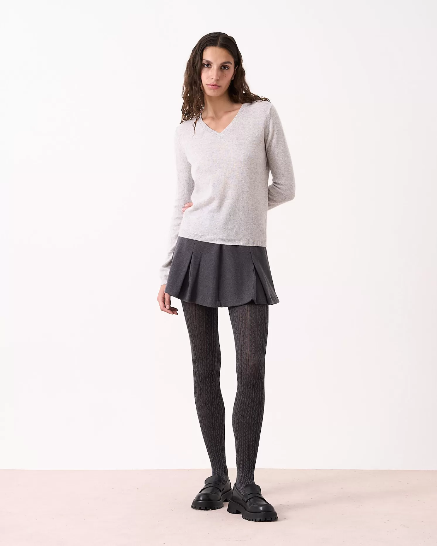 Absolut Cashmere Aife<DAMES V-Hals | 100% Kasjmier