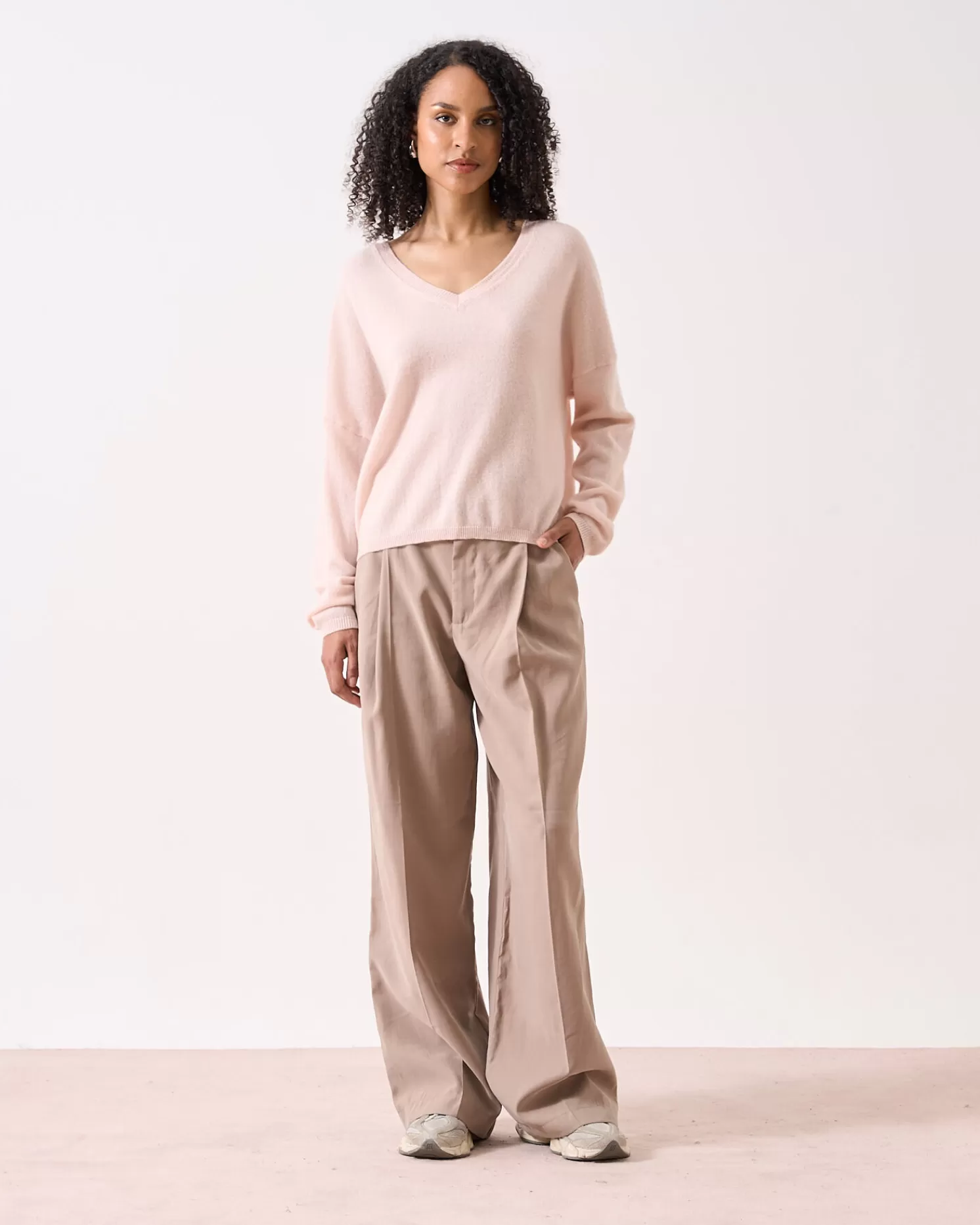 Absolut Cashmere Alicia<DAMES V-Hals | 100% Kasjmier