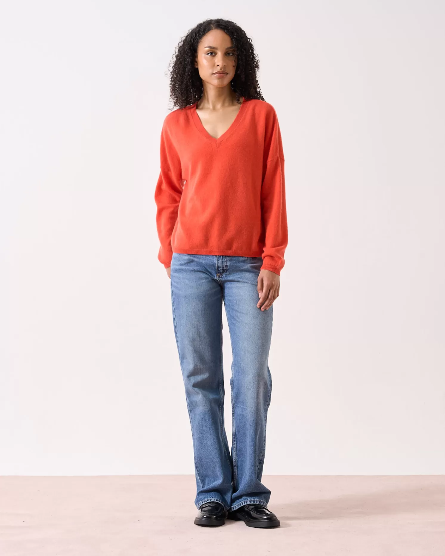 Absolut Cashmere Alicia<DAMES V-Hals | 100% Kasjmier