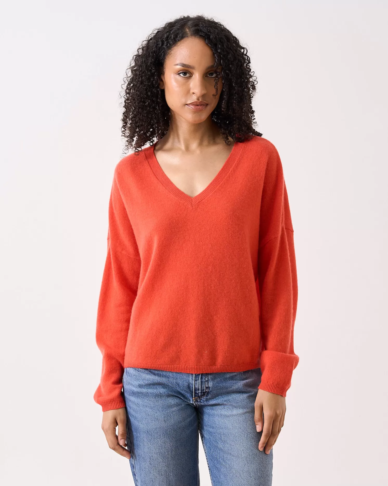 Absolut Cashmere Alicia<DAMES V-Hals | 100% Kasjmier