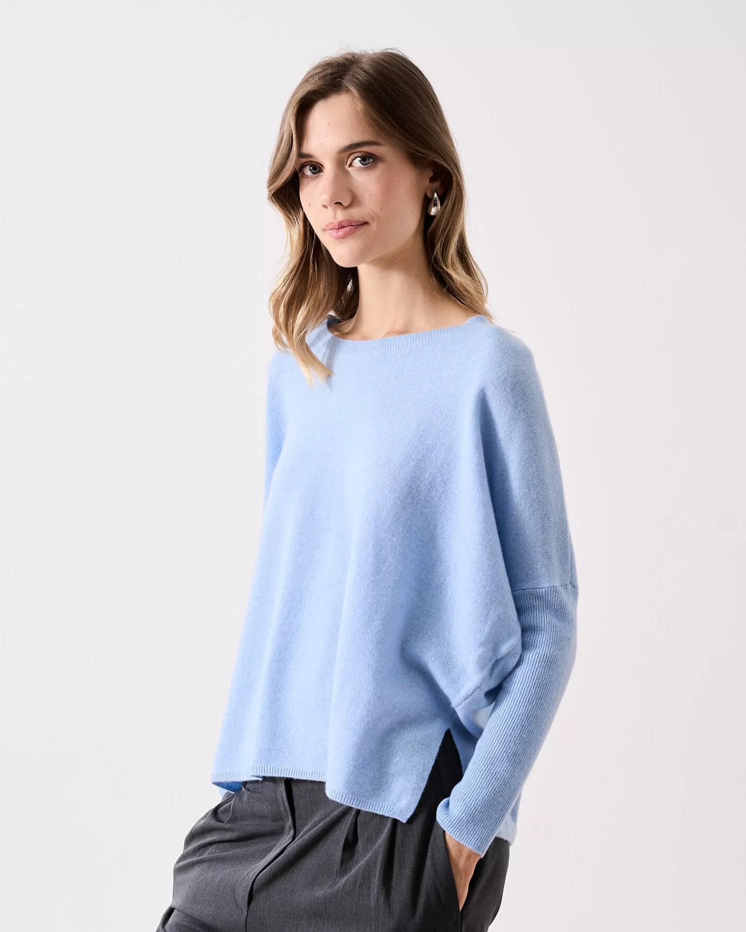 Absolut Cashmere Astrid<DAMES Ronde Hals | 100% Kasjmier