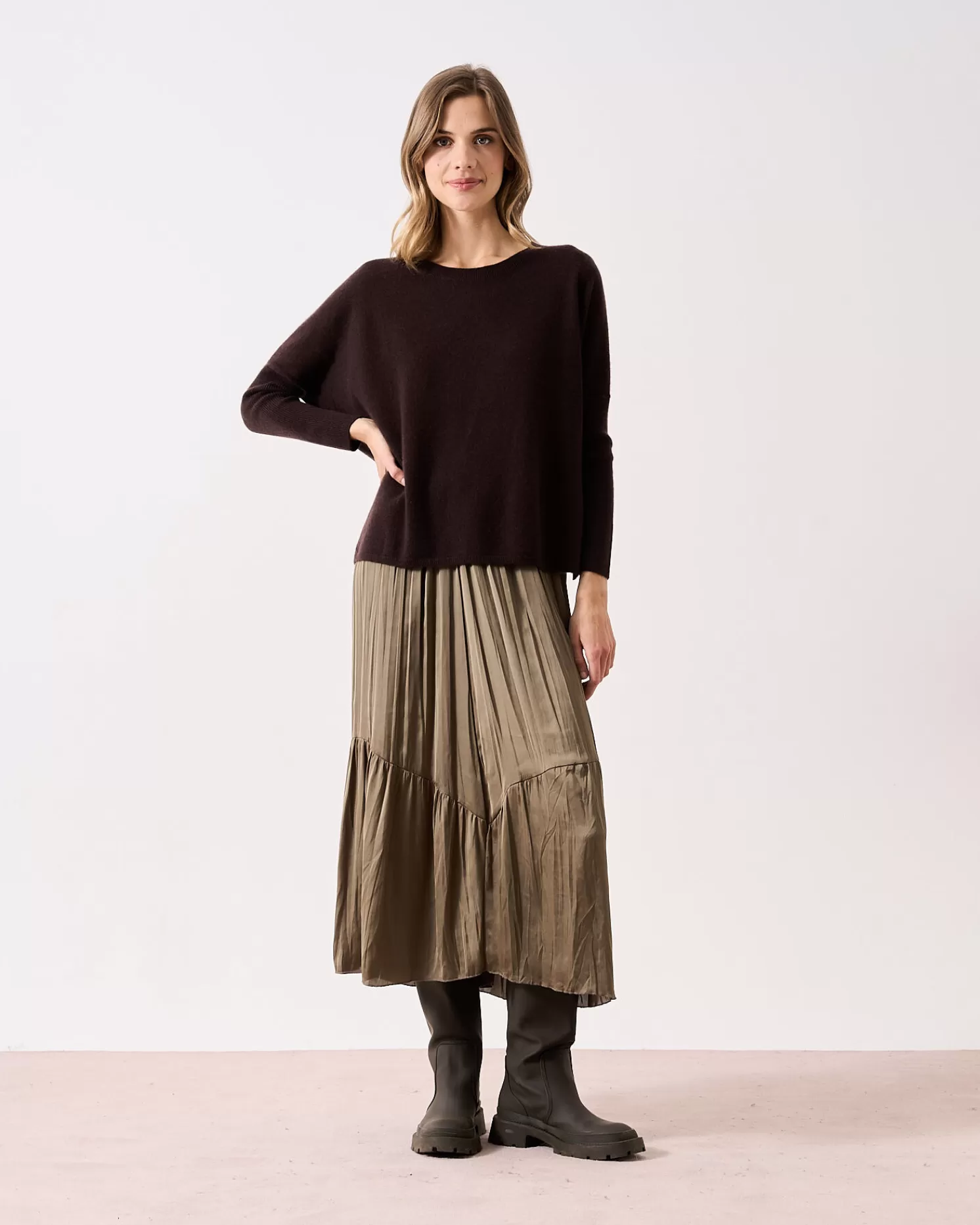 Absolut Cashmere Astrid<DAMES Ronde Hals | 100% Kasjmier