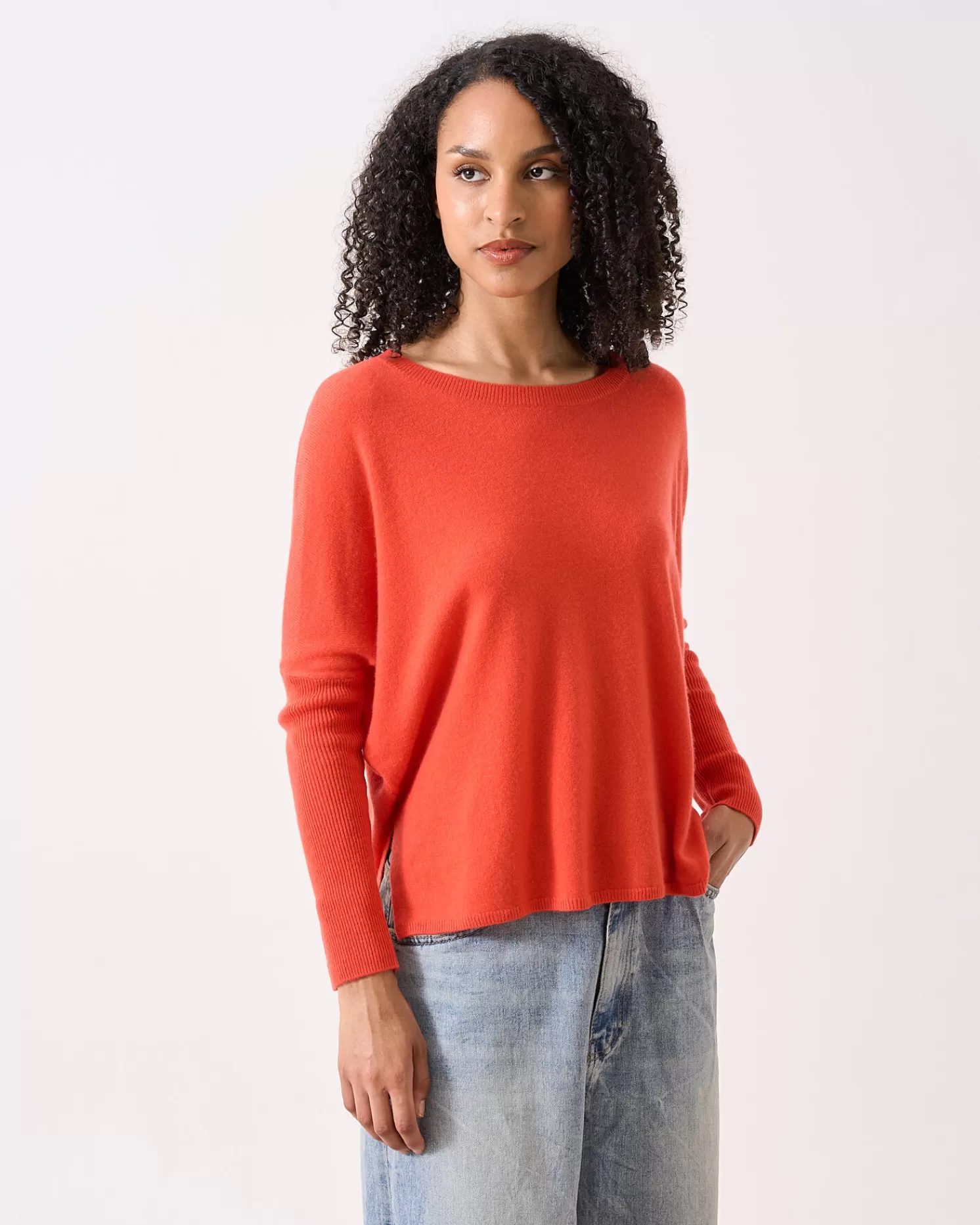 Absolut Cashmere Astrid<DAMES Ronde Hals | Poncho'S