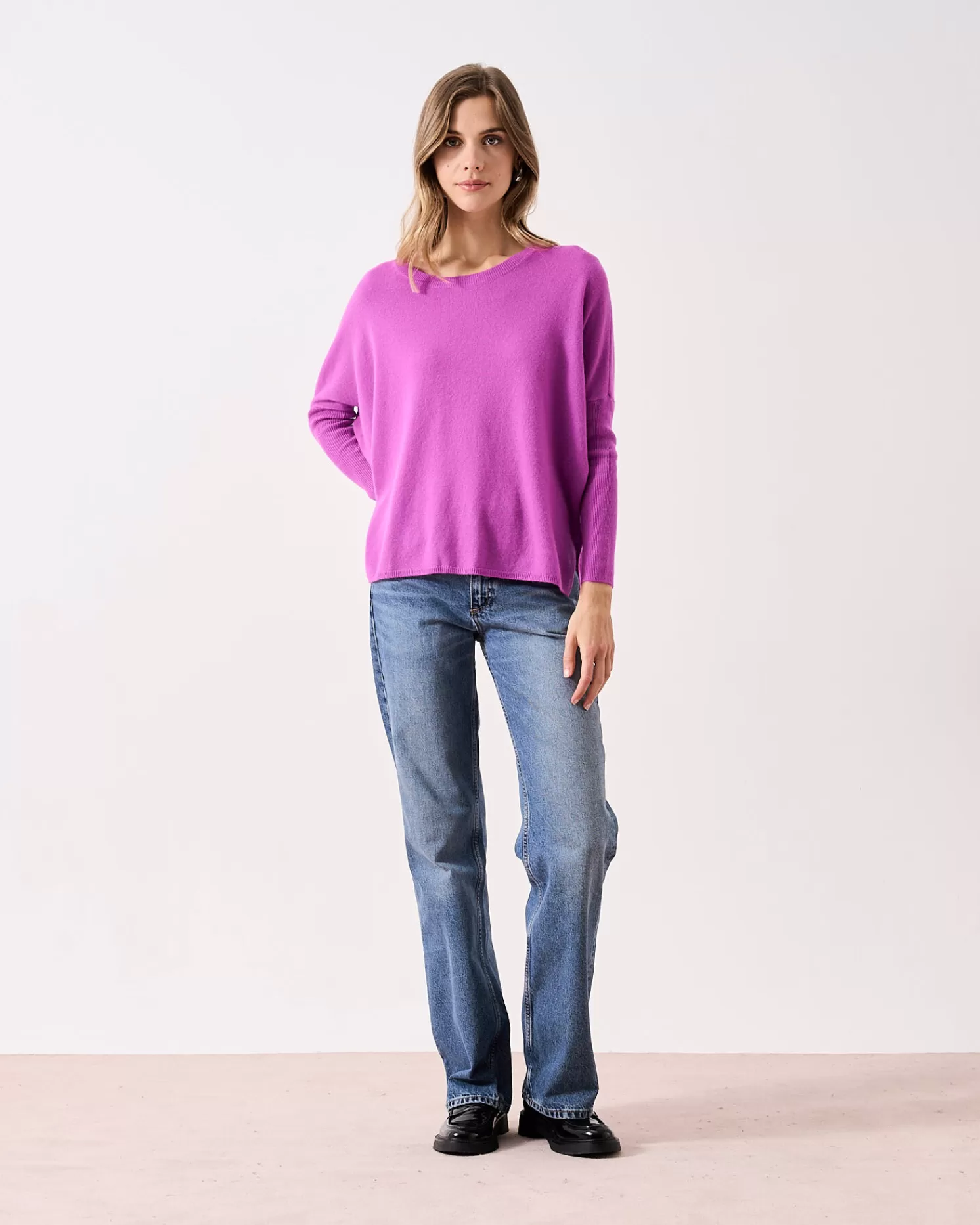 Absolut Cashmere Astrid<DAMES Ronde Hals | Poncho'S