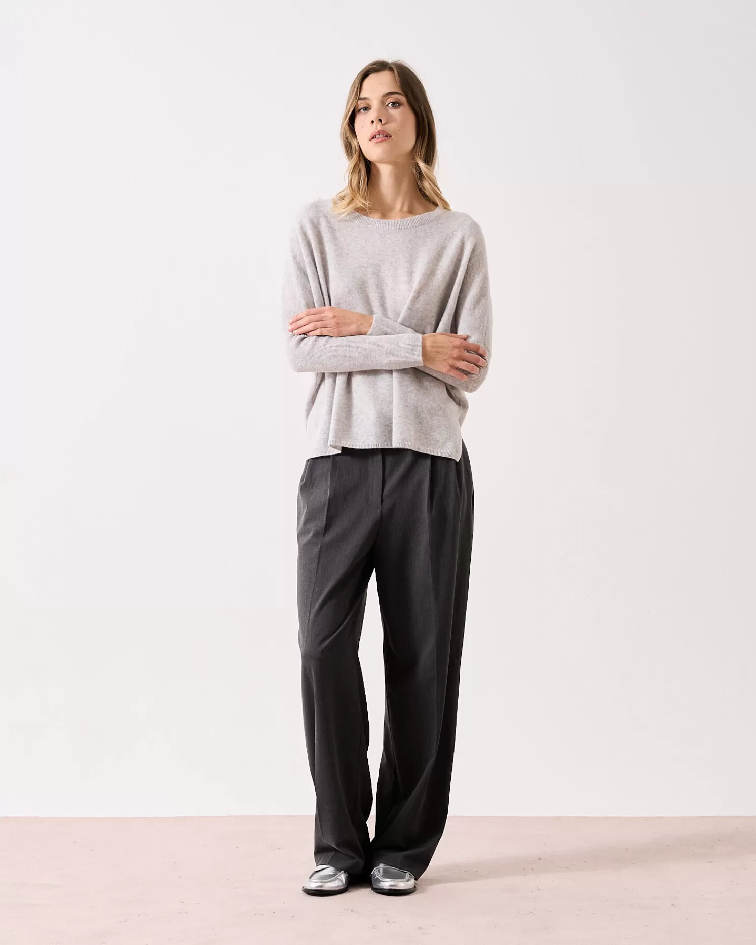 Absolut Cashmere Astrid<DAMES Ronde Hals | Poncho'S