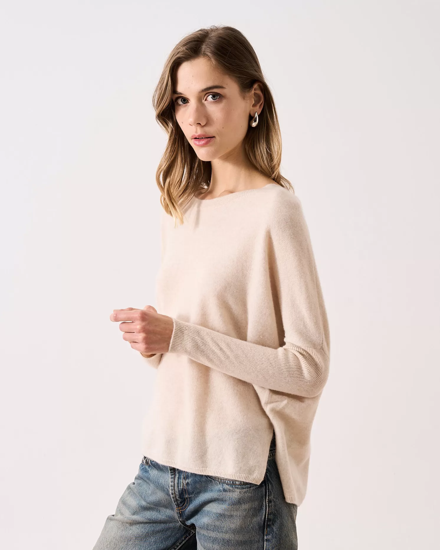 Absolut Cashmere Astrid<DAMES Ronde Hals | 100% Kasjmier