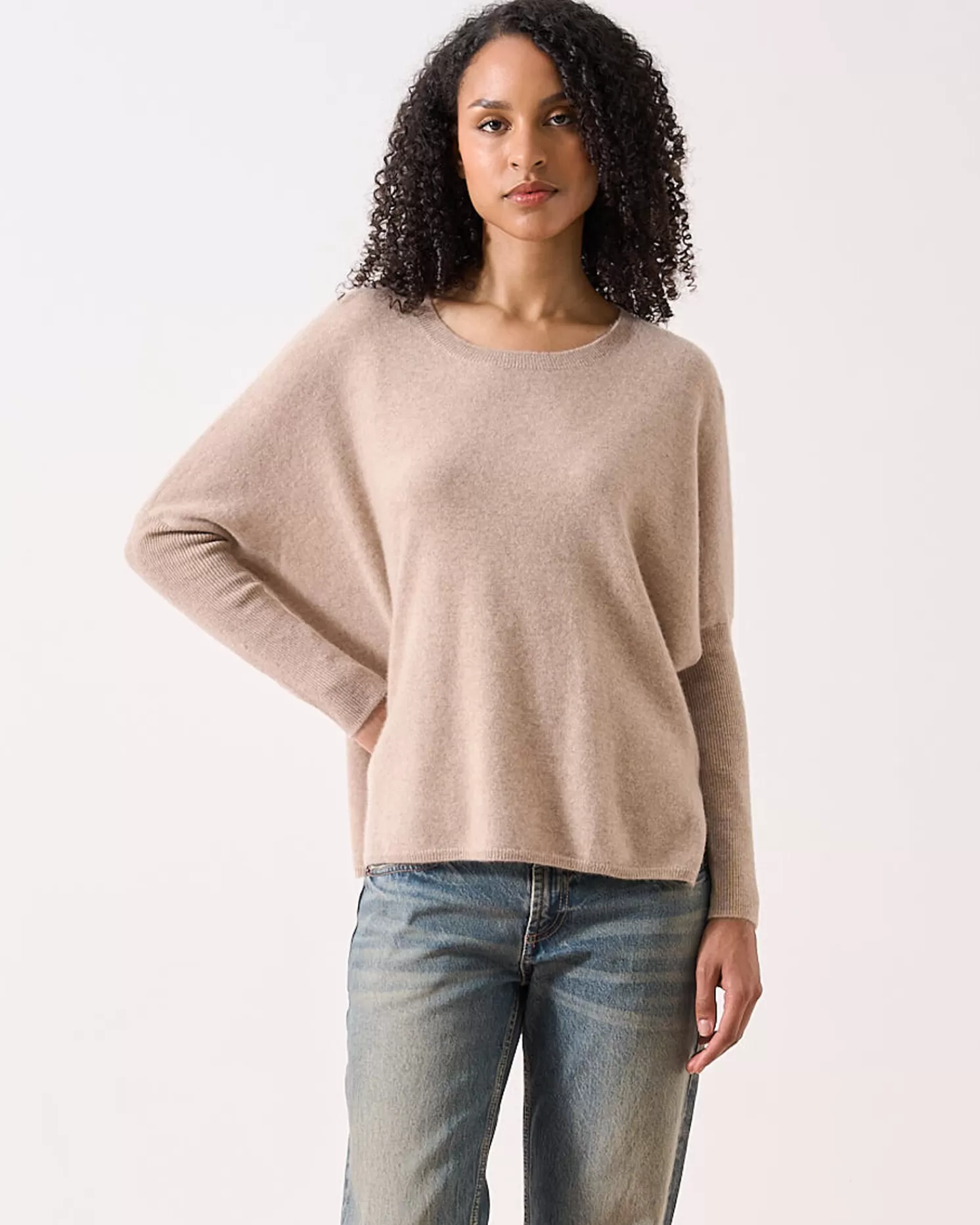 Absolut Cashmere Astrid<DAMES Ronde Hals | Poncho'S