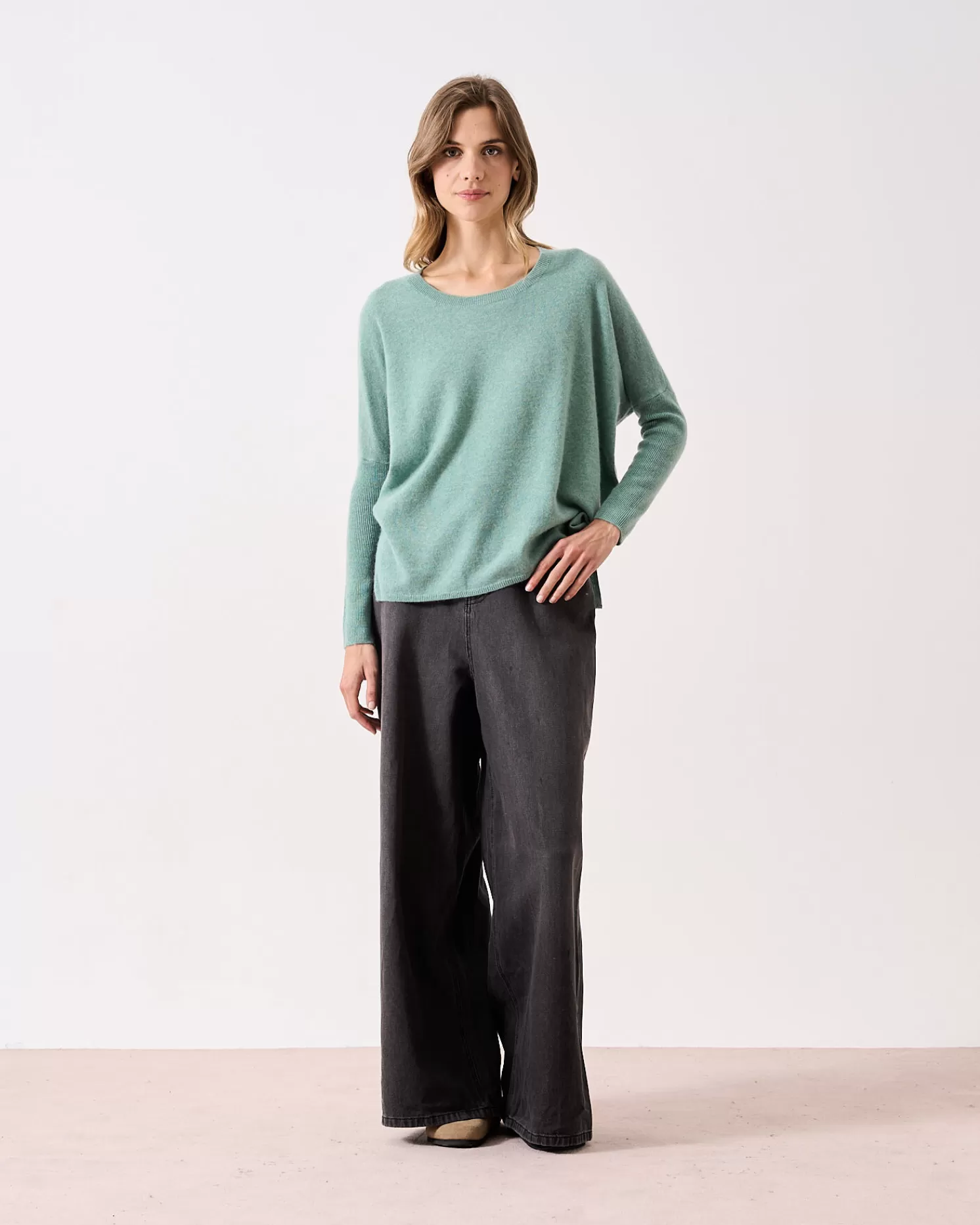Absolut Cashmere Astrid<DAMES Ronde Hals | 100% Kasjmier