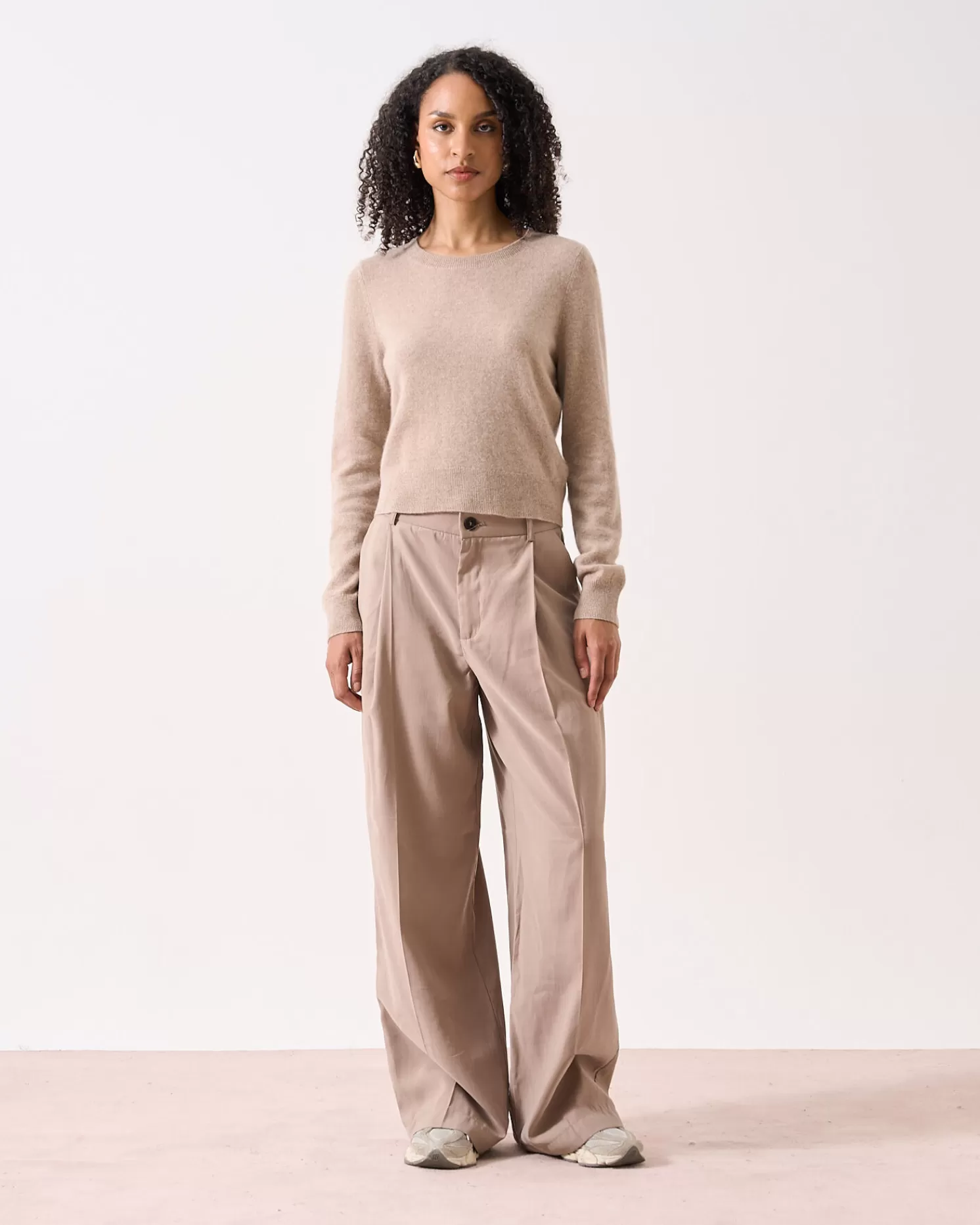 Absolut Cashmere Carlie<DAMES Ronde Hals | 100% Kasjmier