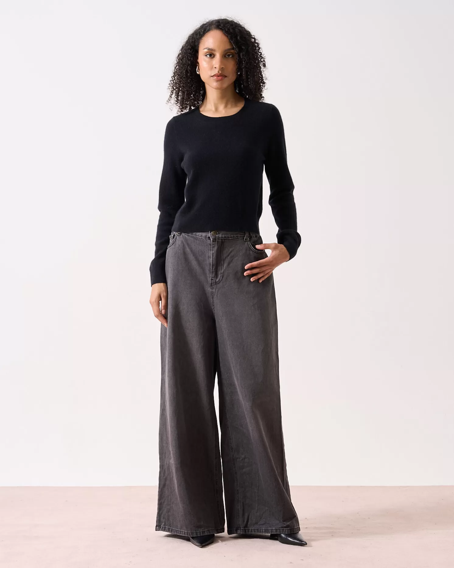 Absolut Cashmere Carlie<DAMES Ronde Hals | 100% Kasjmier