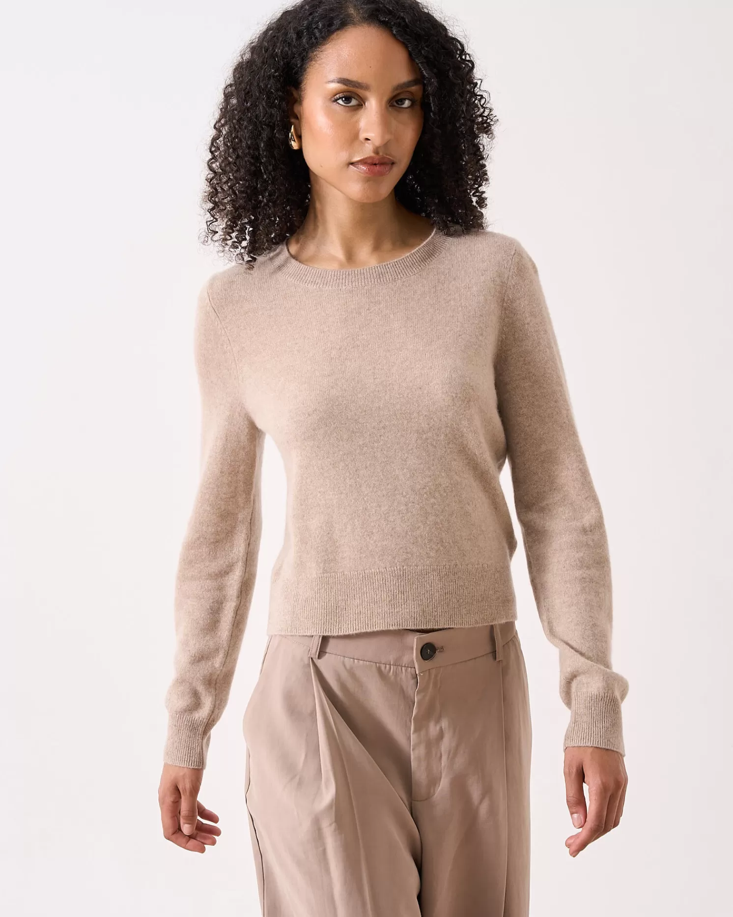 Absolut Cashmere Carlie<DAMES Ronde Hals | 100% Kasjmier