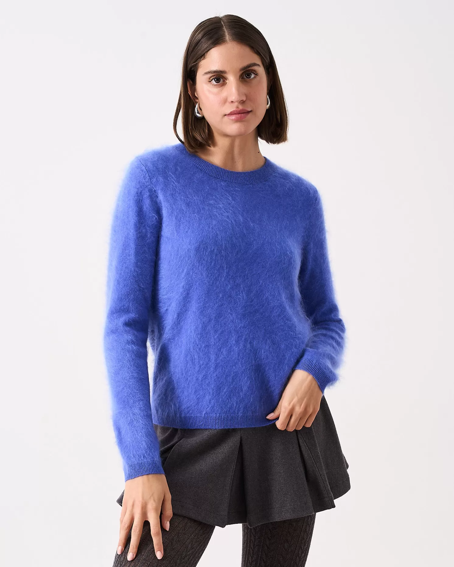 Absolut Cashmere Clare<DAMES Ronde Hals | 100% Kasjmier