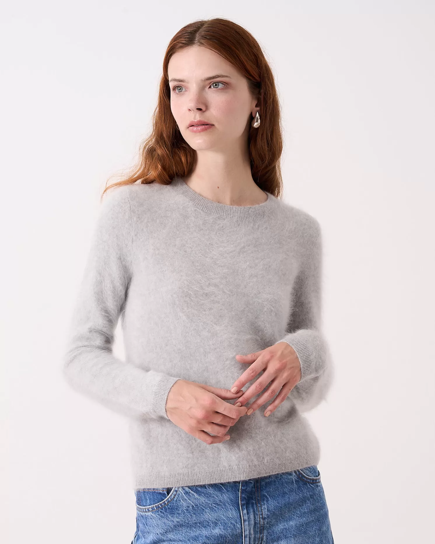 Absolut Cashmere Clare<DAMES Ronde Hals | 100% Kasjmier