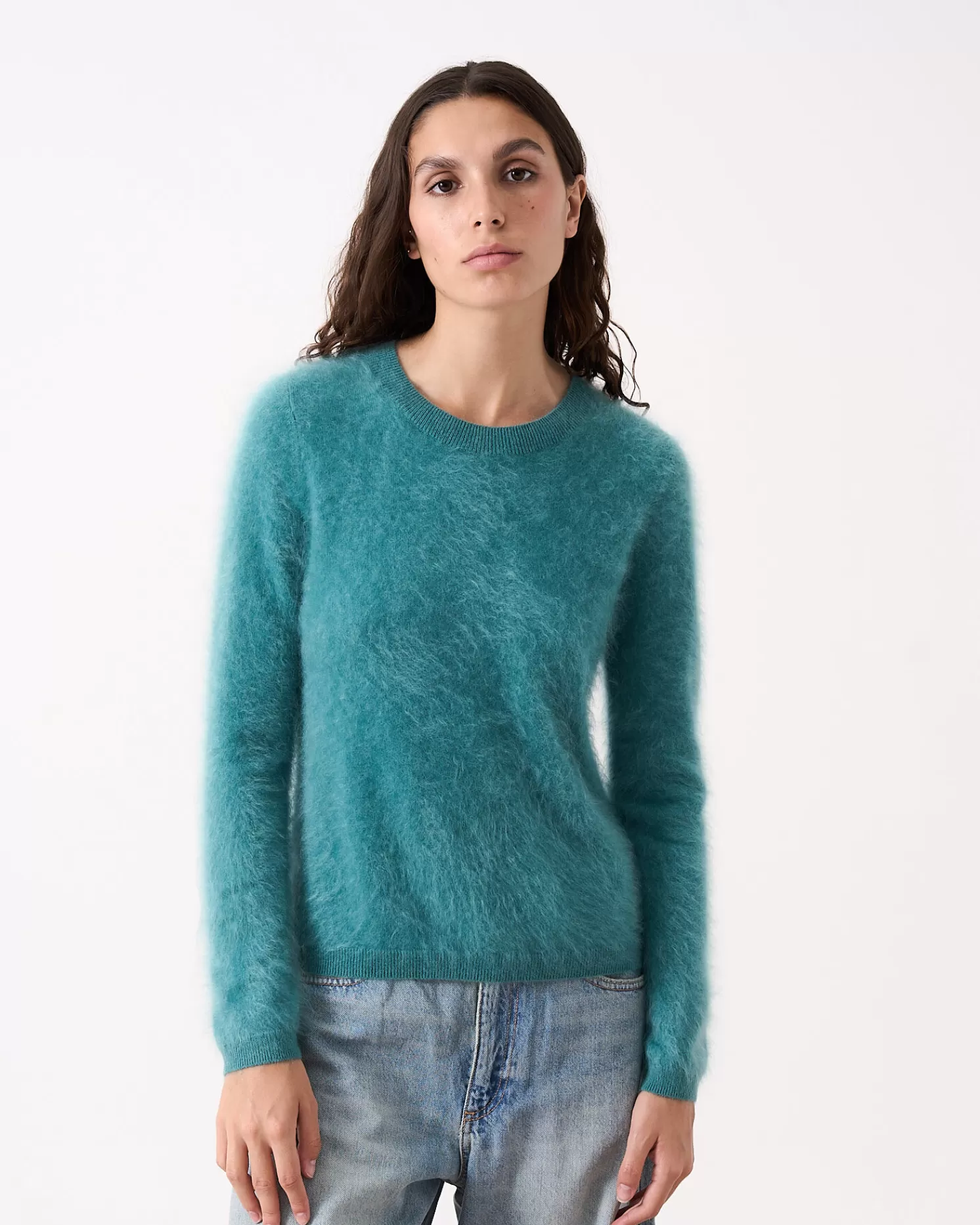 Absolut Cashmere Clare<DAMES Ronde Hals | 100% Kasjmier