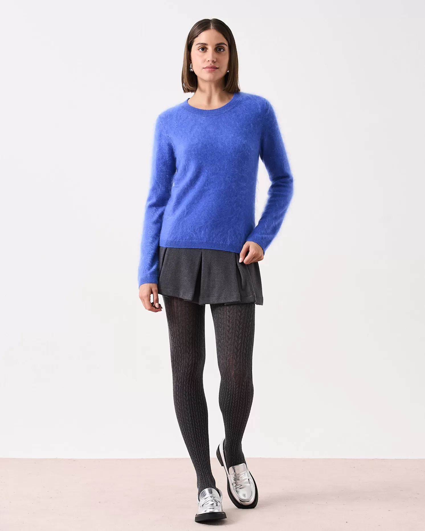 Absolut Cashmere Clare<DAMES Ronde Hals | 100% Kasjmier