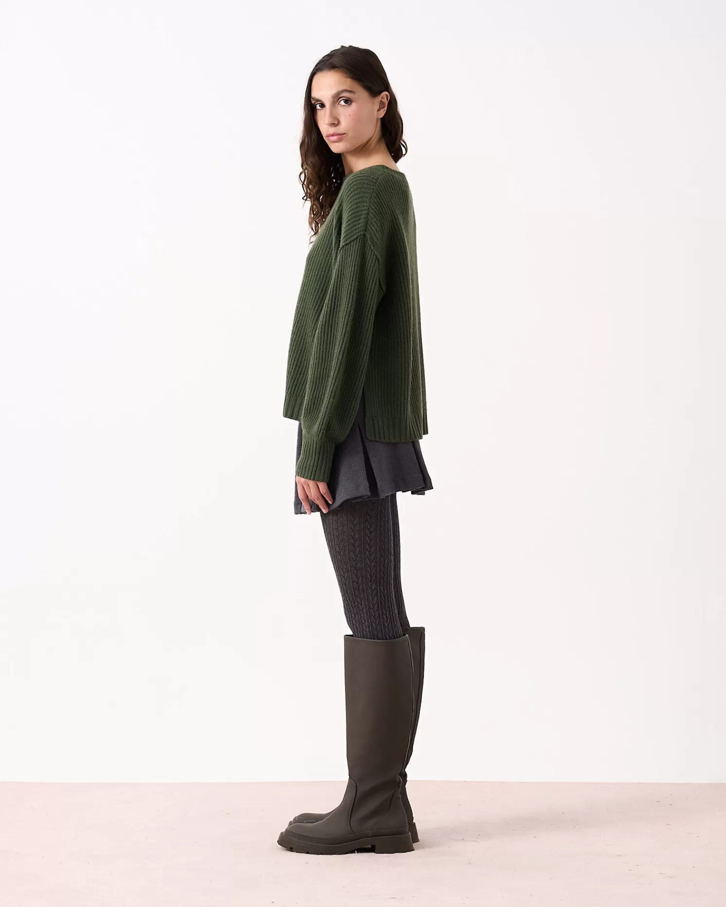 Absolut Cashmere Durham<DAMES Ronde Hals