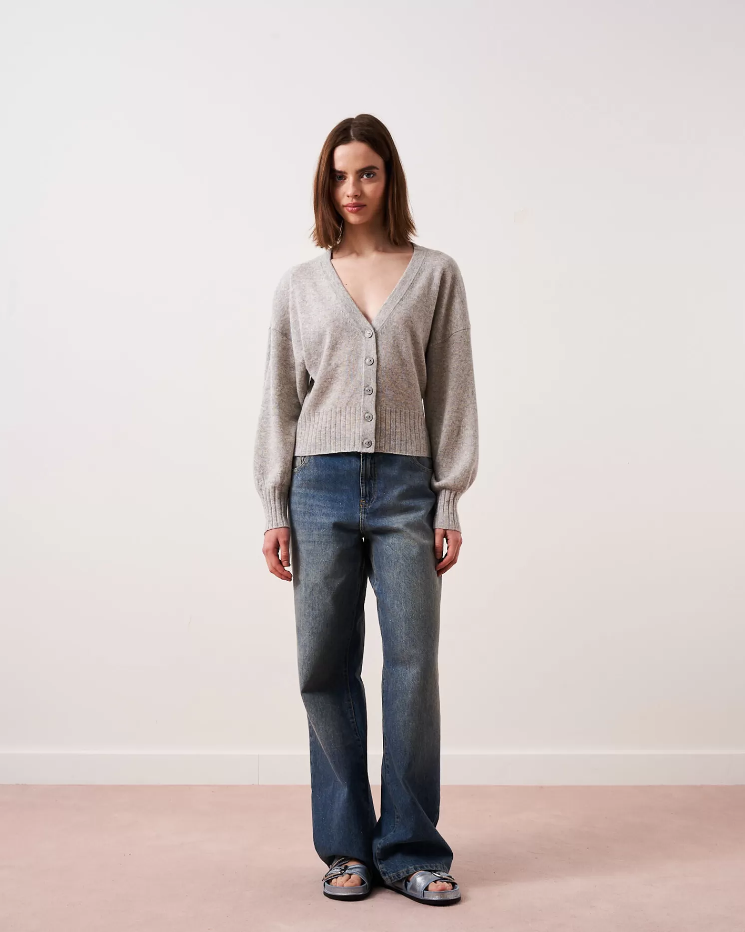 Absolut Cashmere Eugenie<DAMES Vesten | 100% Kasjmier