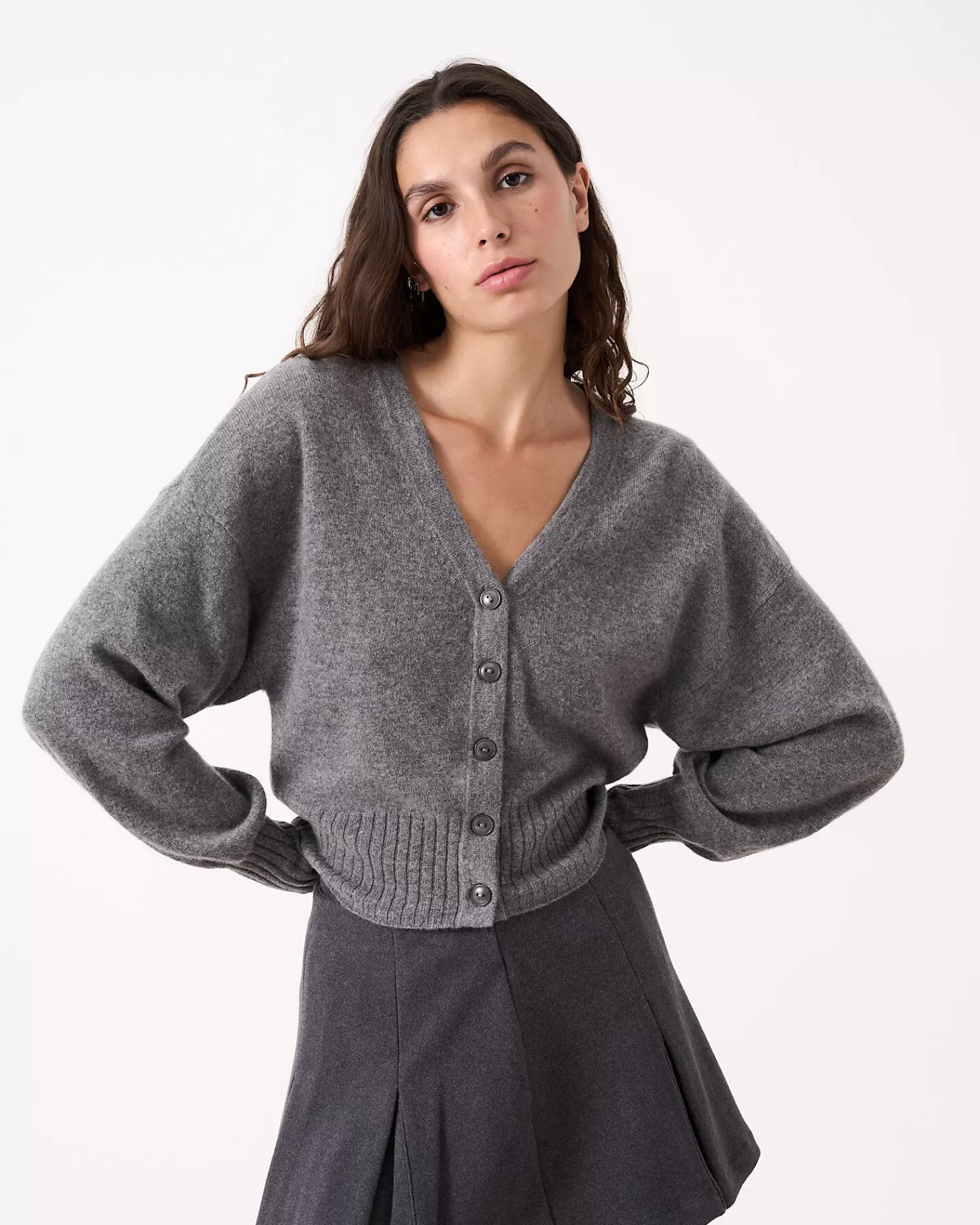 Absolut Cashmere Eugenie<DAMES Vesten | 100% Kasjmier