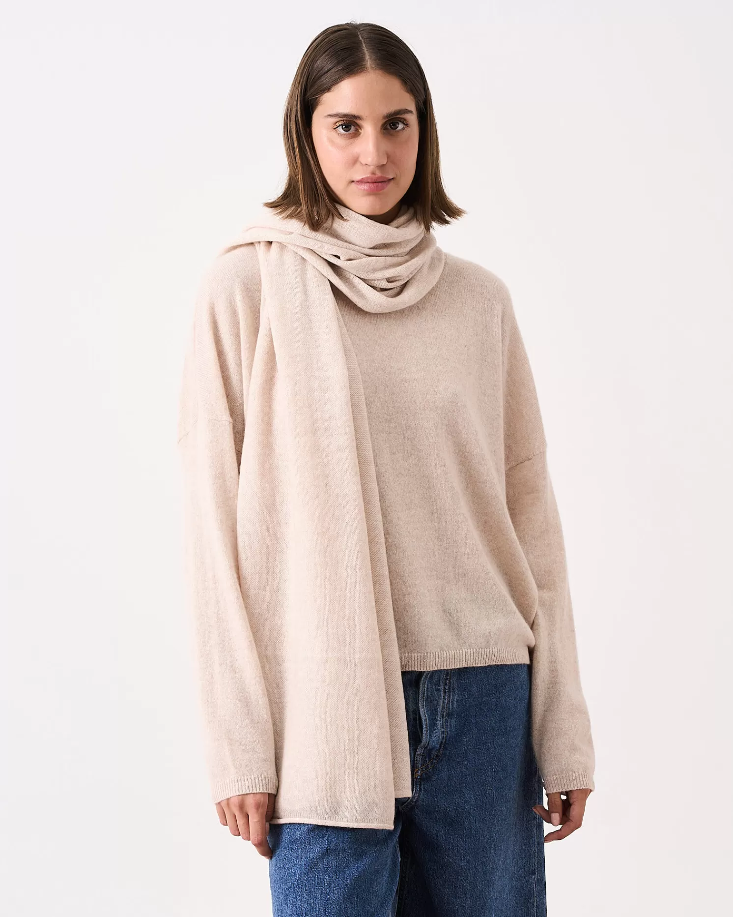 Absolut Cashmere Infinity<DAMES Scarves & Snoods | 100% Kasjmier