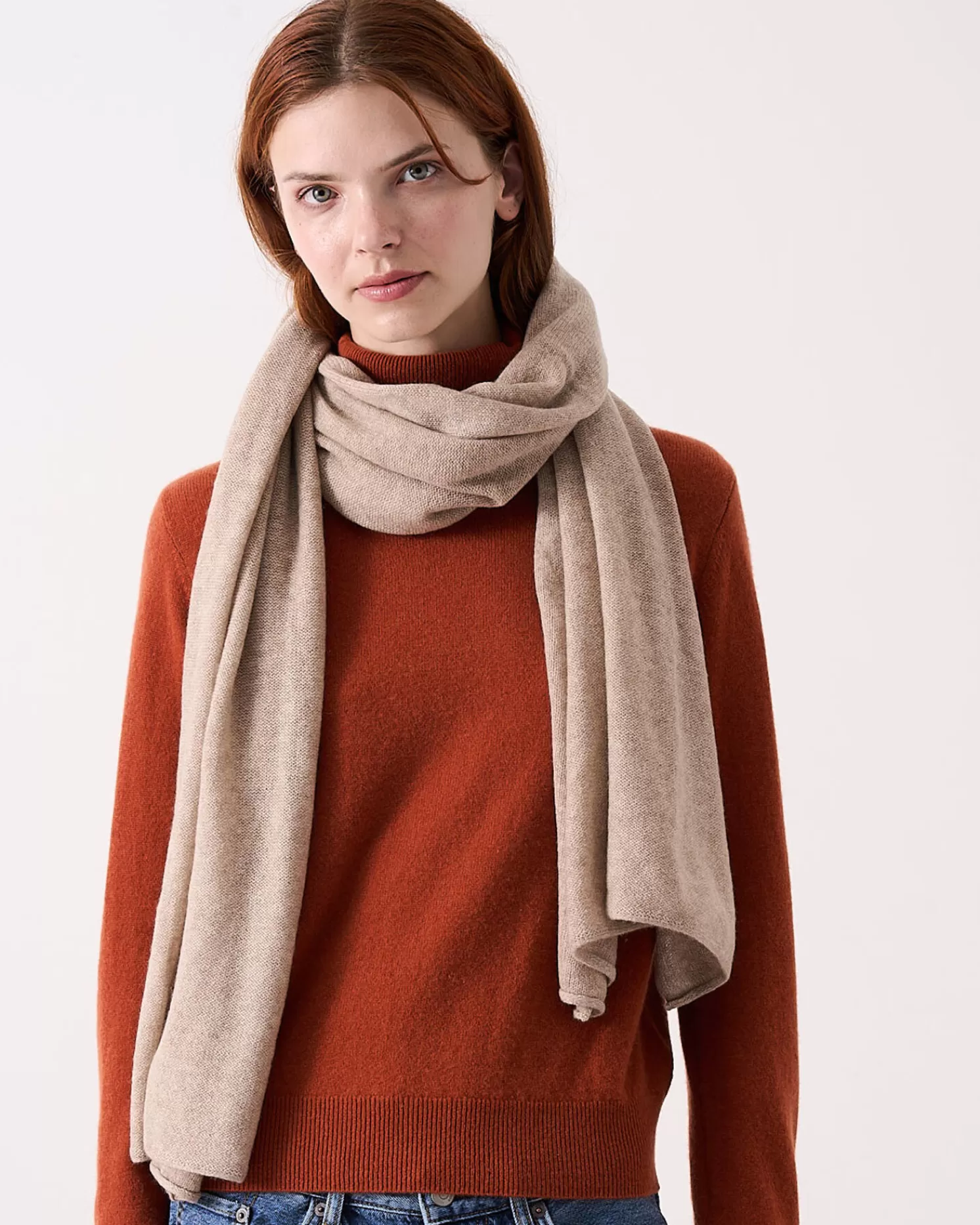 Absolut Cashmere Infinity<DAMES Scarves & Snoods | 100% Kasjmier