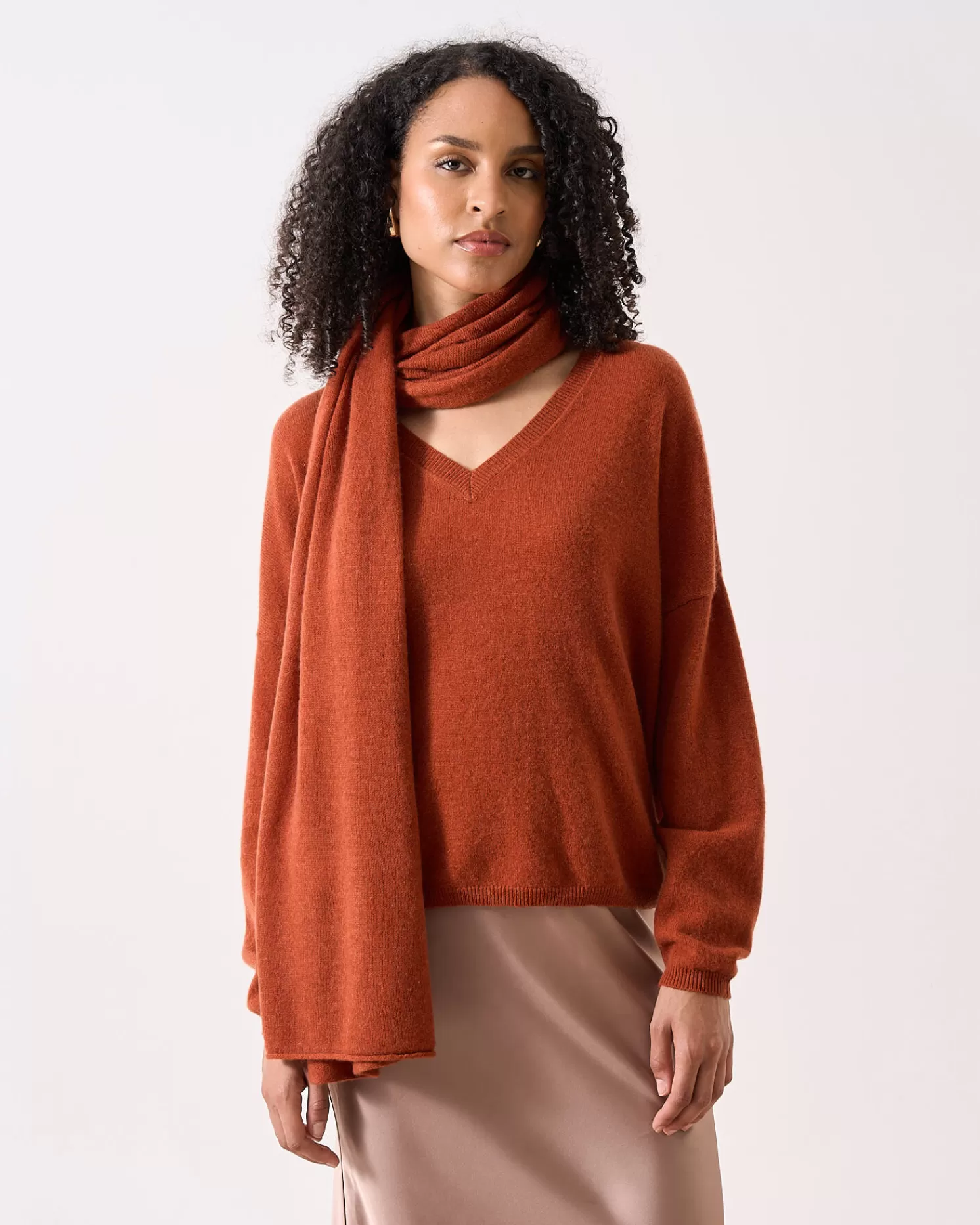 Absolut Cashmere Infinity<DAMES Scarves & Snoods | 100% Kasjmier
