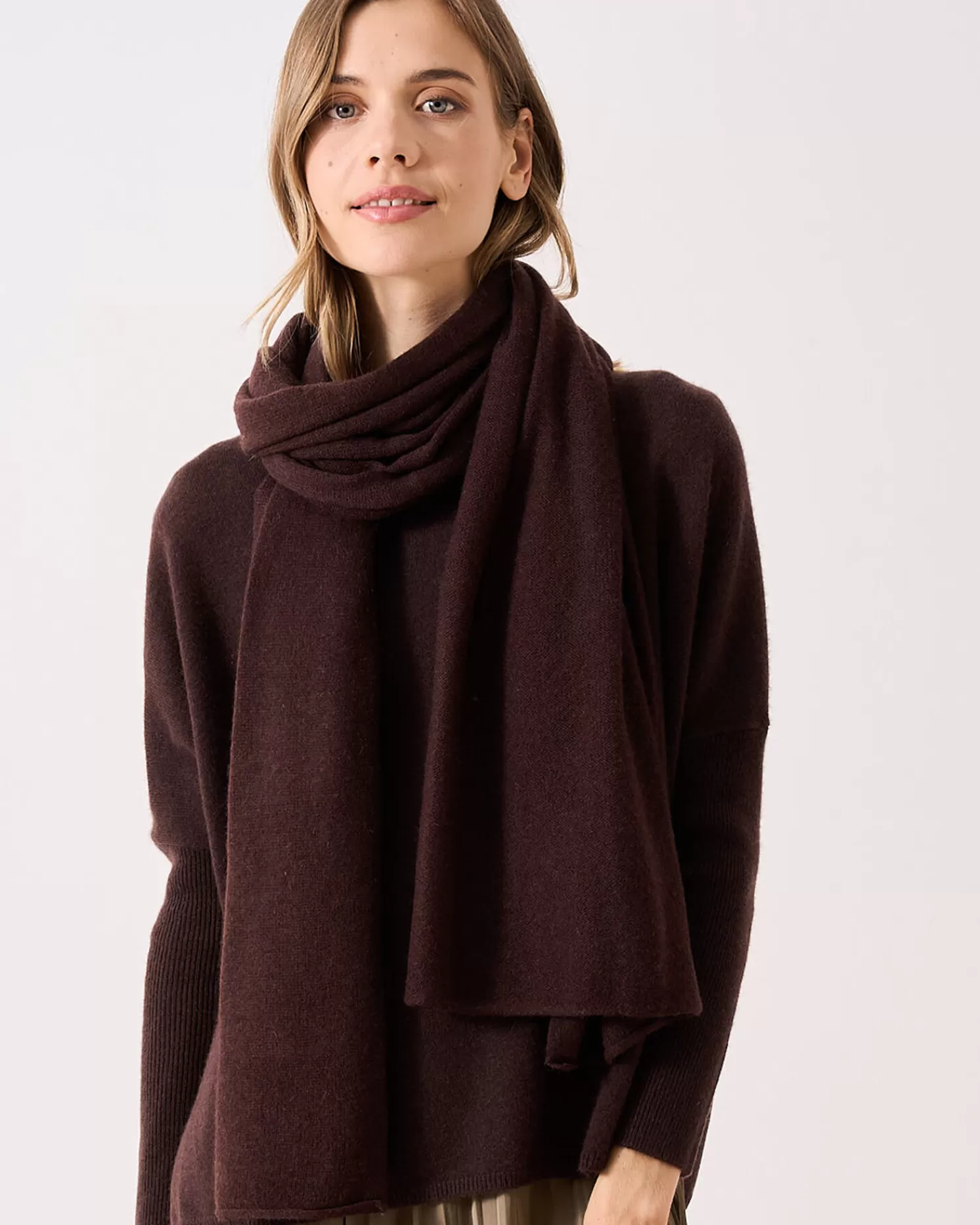 Absolut Cashmere Infinity<DAMES 100% Kasjmier | Scarves & Snoods