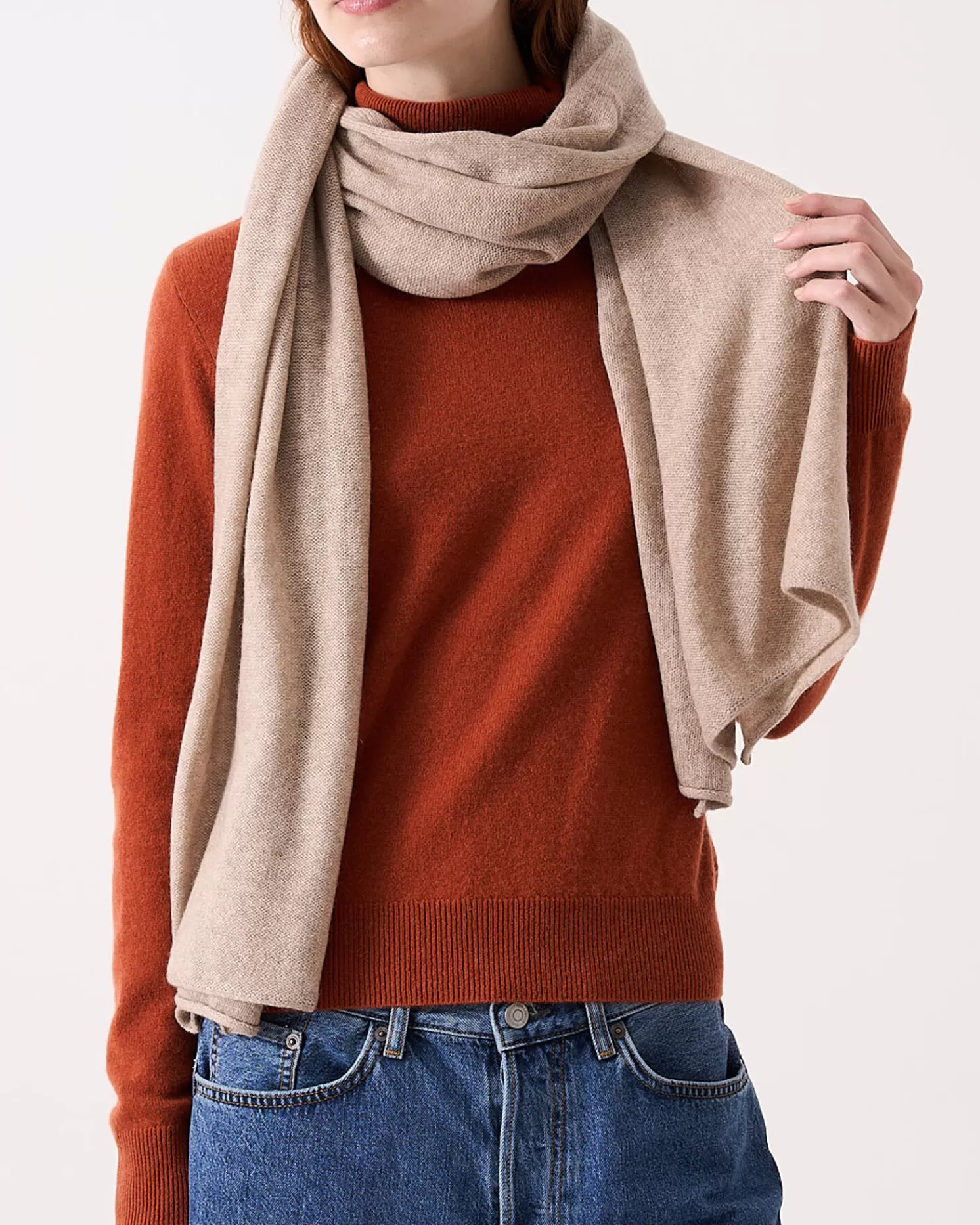 Absolut Cashmere Infinity<DAMES Scarves & Snoods | 100% Kasjmier