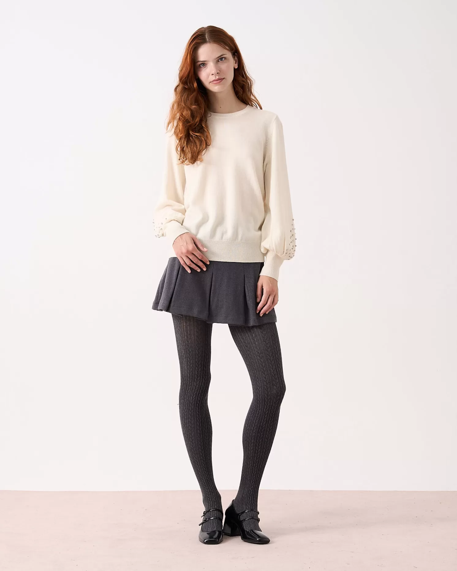 Absolut Cashmere Joy Sparkles<DAMES Ronde Hals