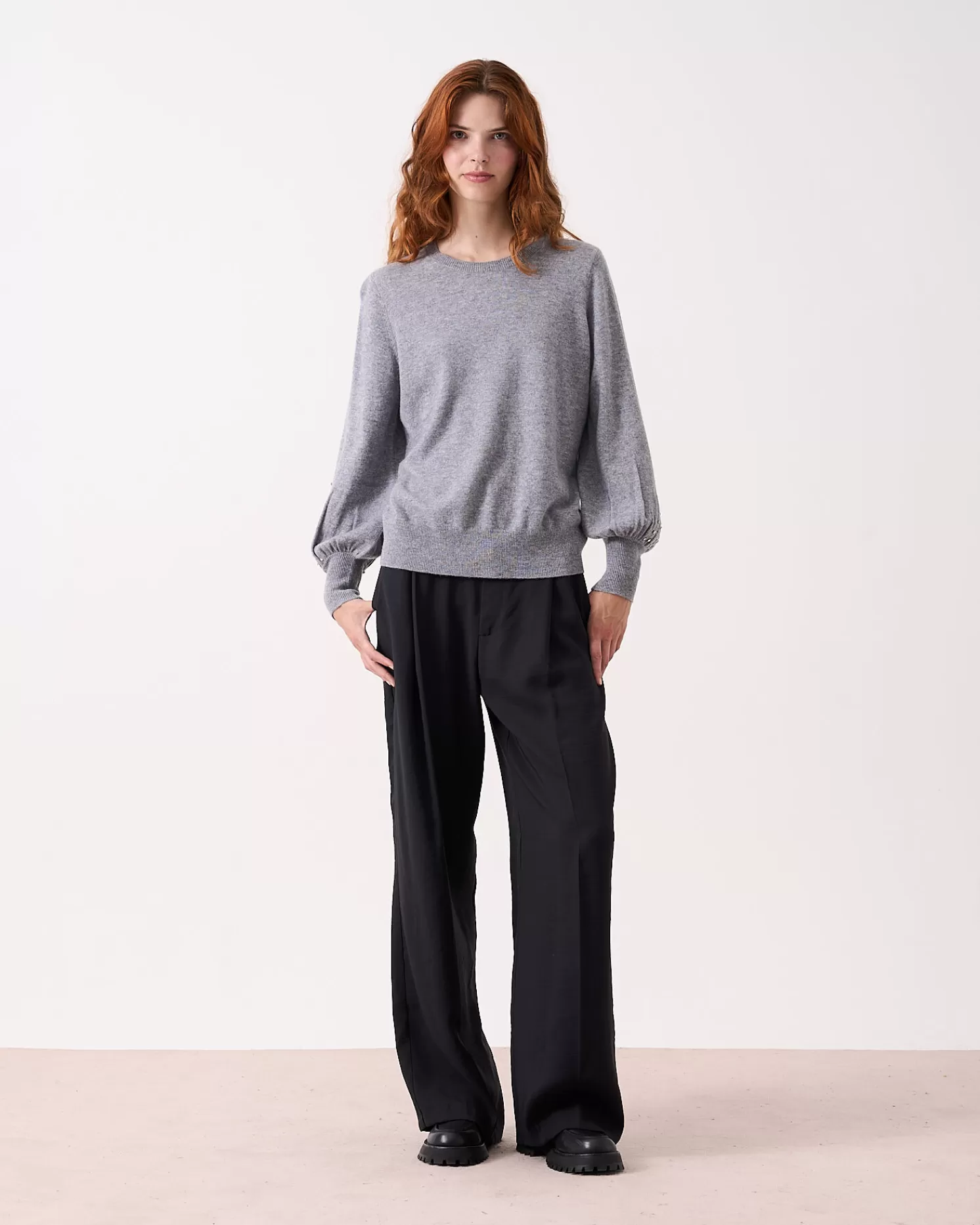 Absolut Cashmere Joy Sparkles<DAMES Ronde Hals