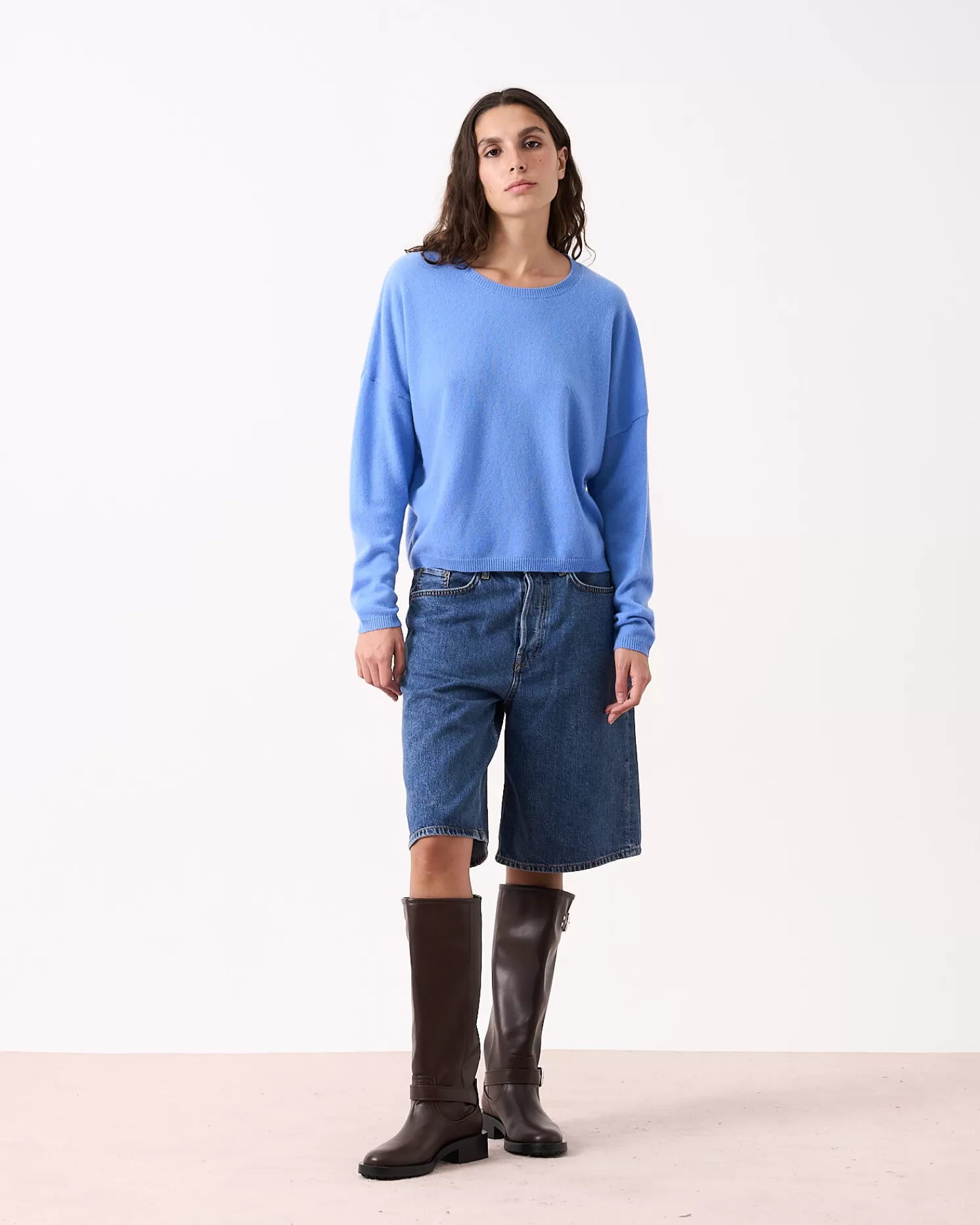 Absolut Cashmere Kaira<DAMES Ronde Hals | 100% Kasjmier
