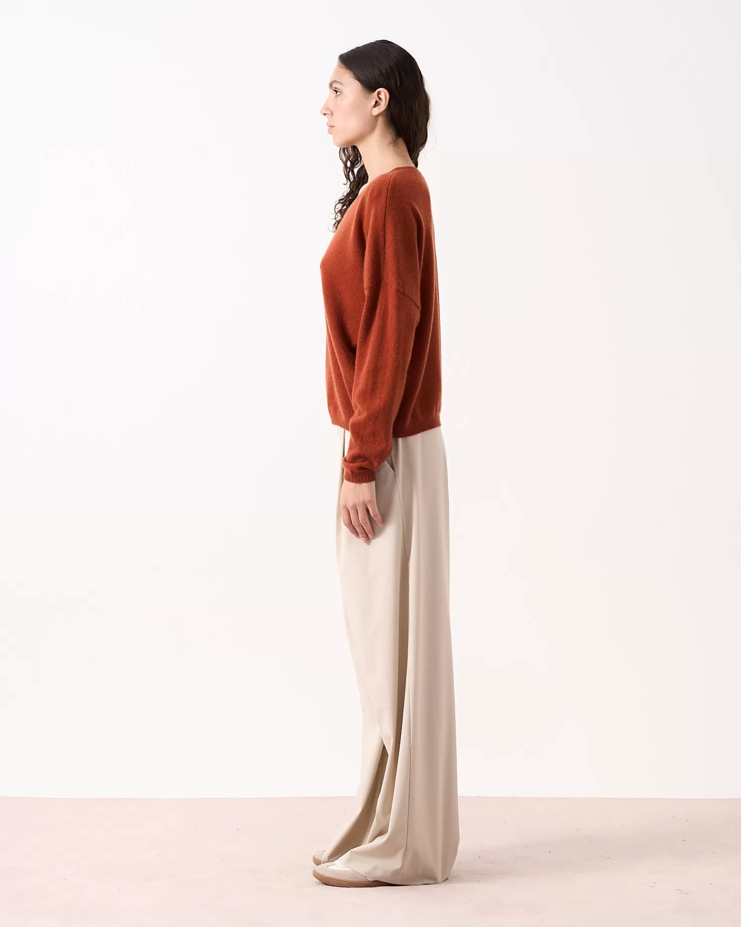 Absolut Cashmere Kaira<DAMES Ronde Hals | 100% Kasjmier