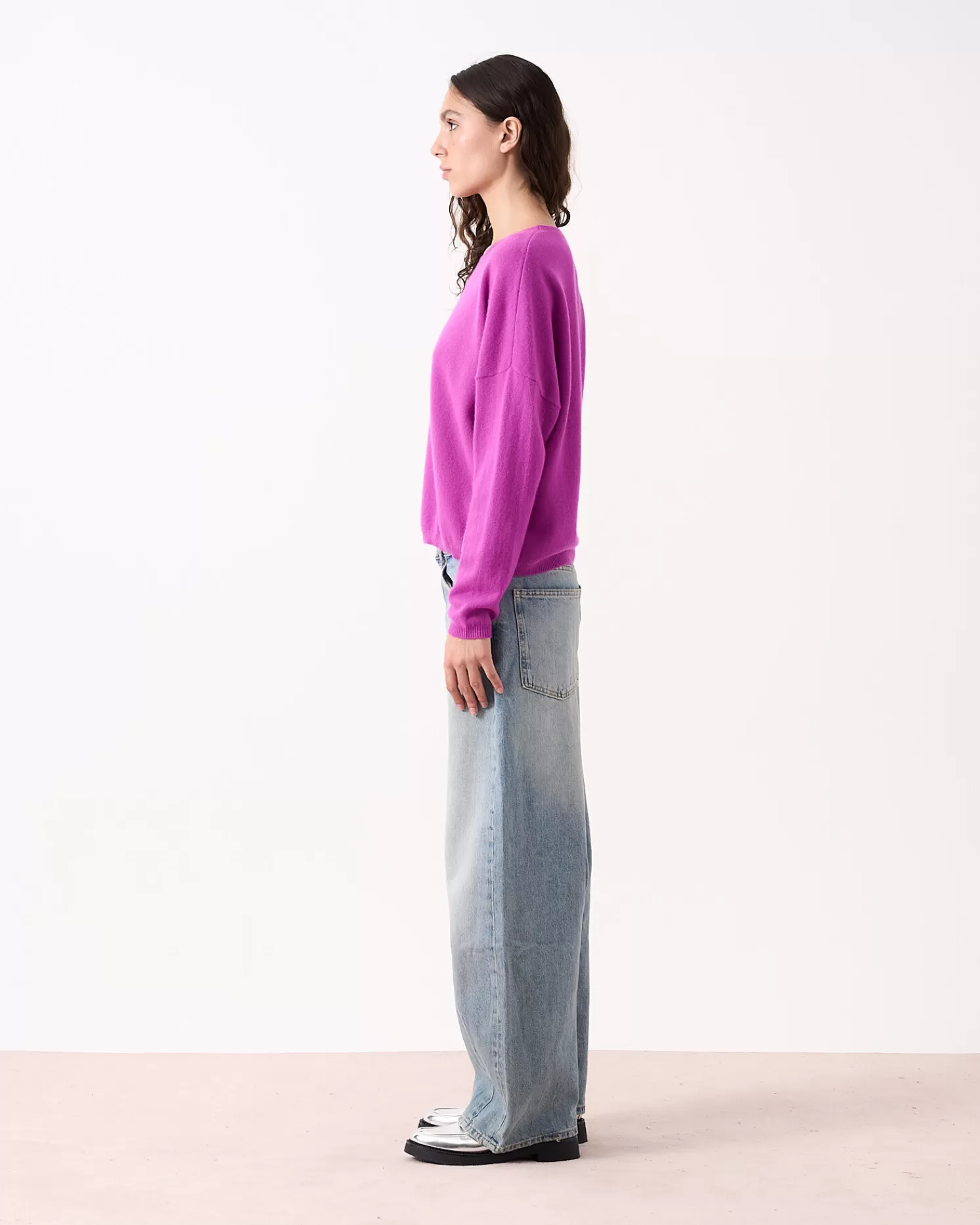 Absolut Cashmere Kaira<DAMES Ronde Hals | 100% Kasjmier
