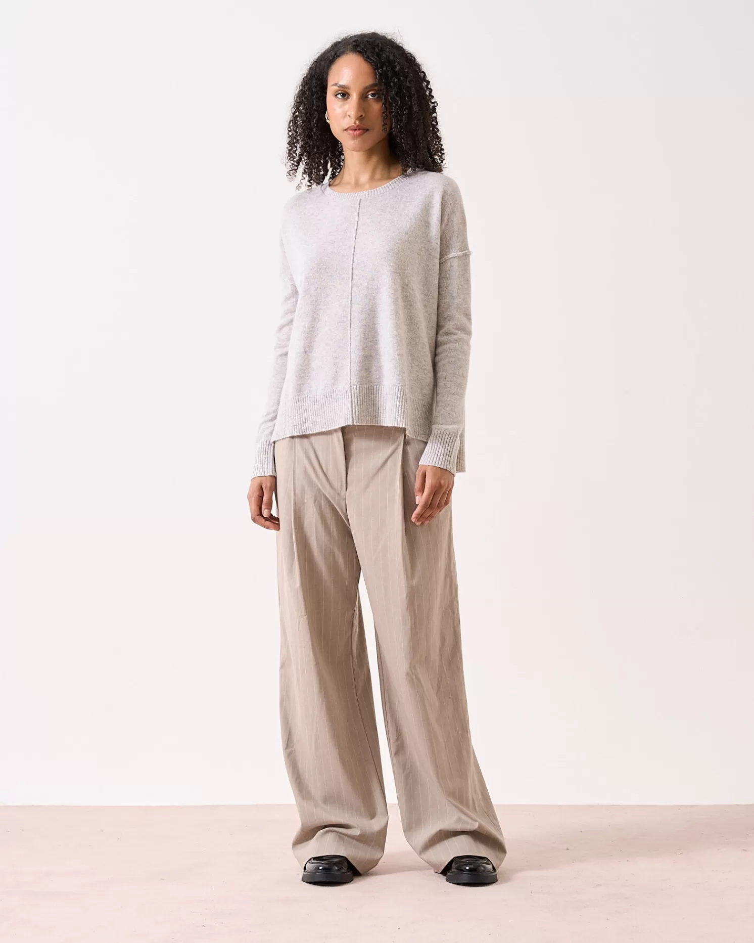 Absolut Cashmere Kenza<DAMES Ronde Hals | 100% Kasjmier