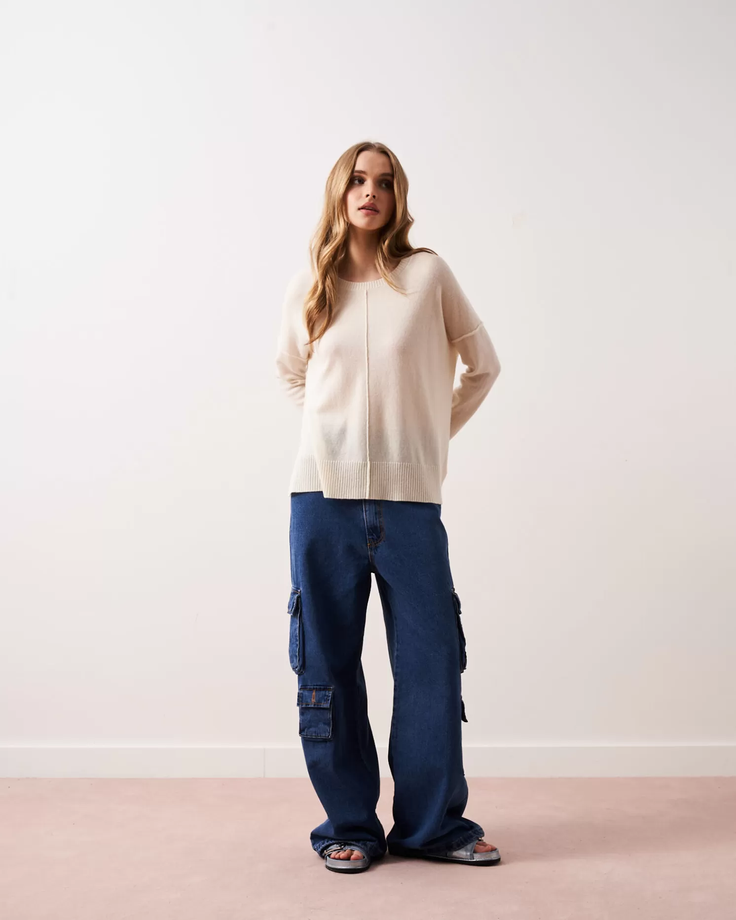 Absolut Cashmere Kenza<DAMES Ronde Hals | 100% Kasjmier