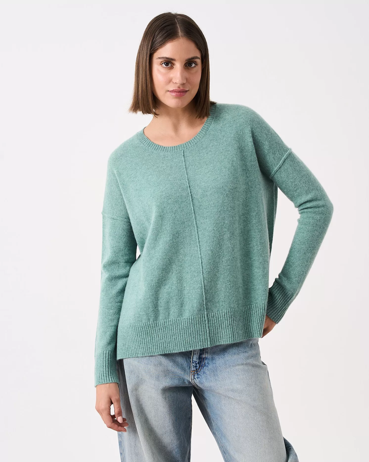 Absolut Cashmere Kenza<DAMES Ronde Hals | 100% Kasjmier
