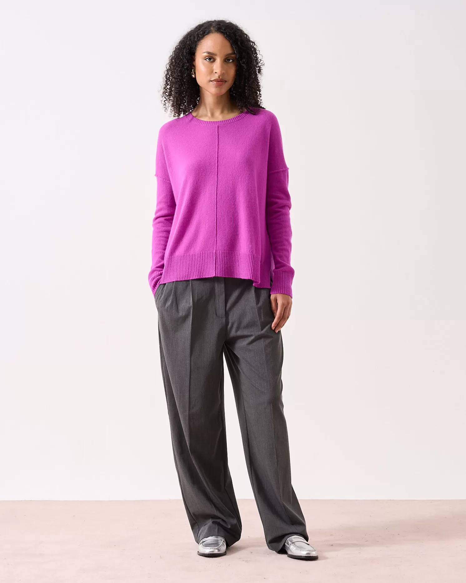 Absolut Cashmere Kenza<DAMES Ronde Hals | 100% Kasjmier