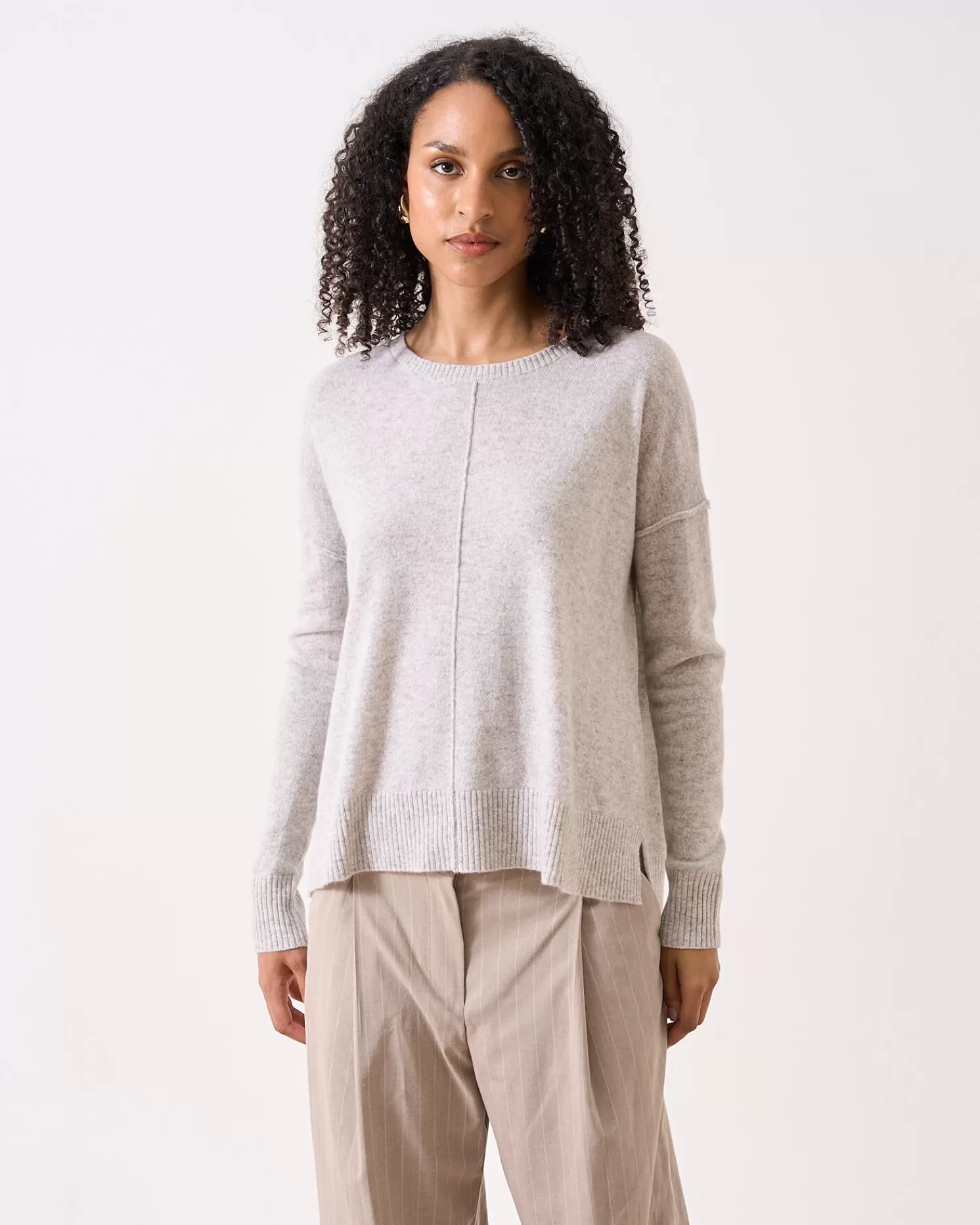 Absolut Cashmere Kenza<DAMES Ronde Hals | 100% Kasjmier