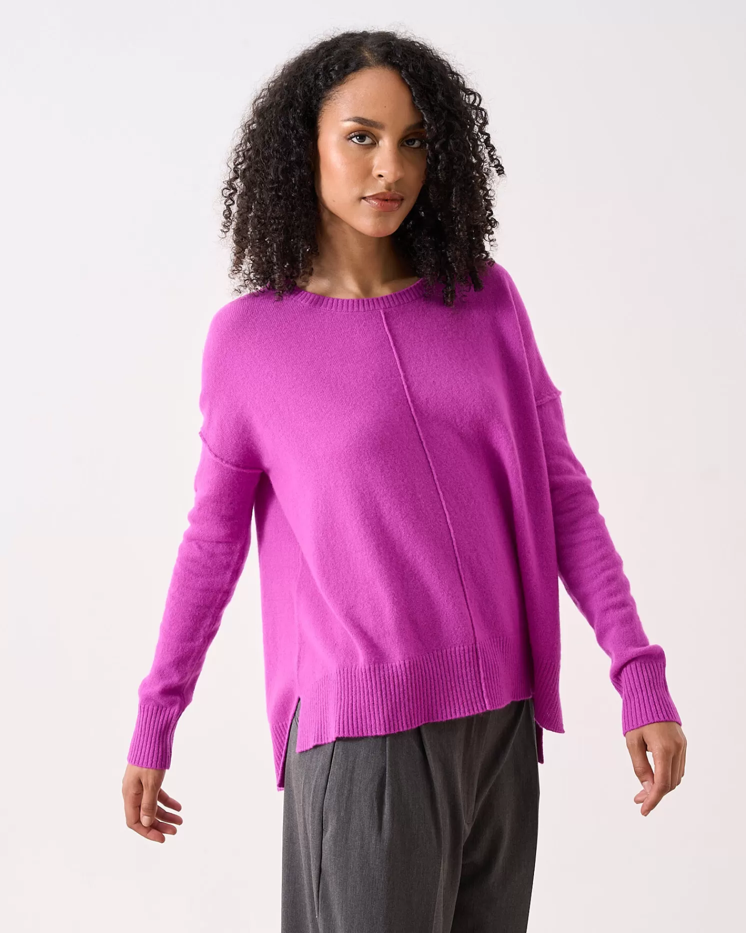 Absolut Cashmere Kenza<DAMES Ronde Hals | 100% Kasjmier