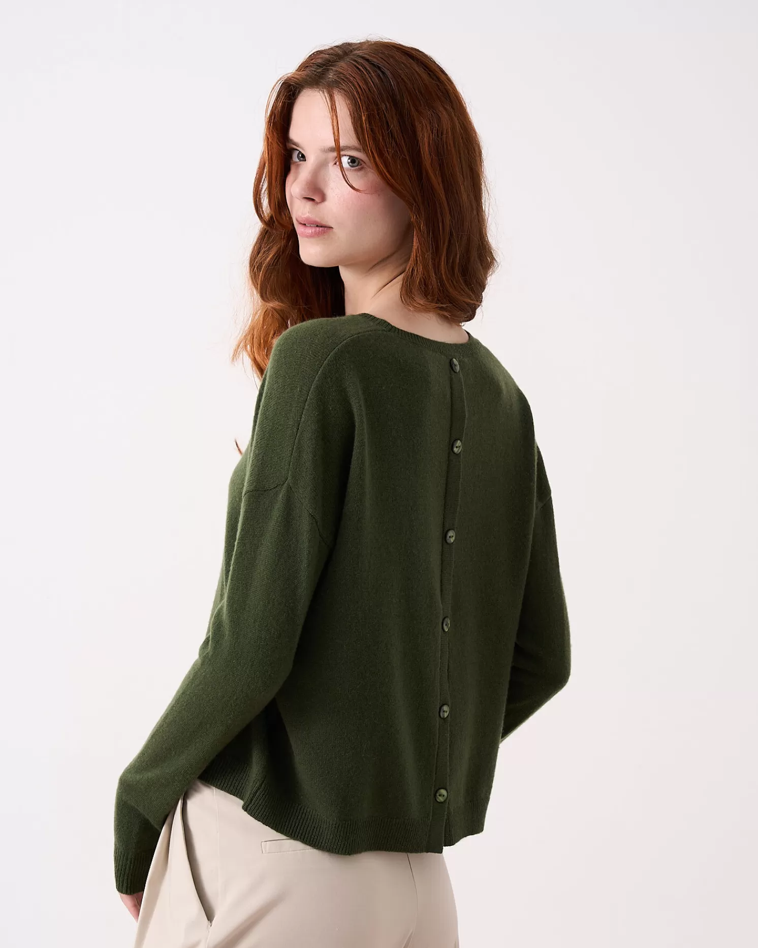Absolut Cashmere Lisa<DAMES Ronde Hals | 100% Kasjmier