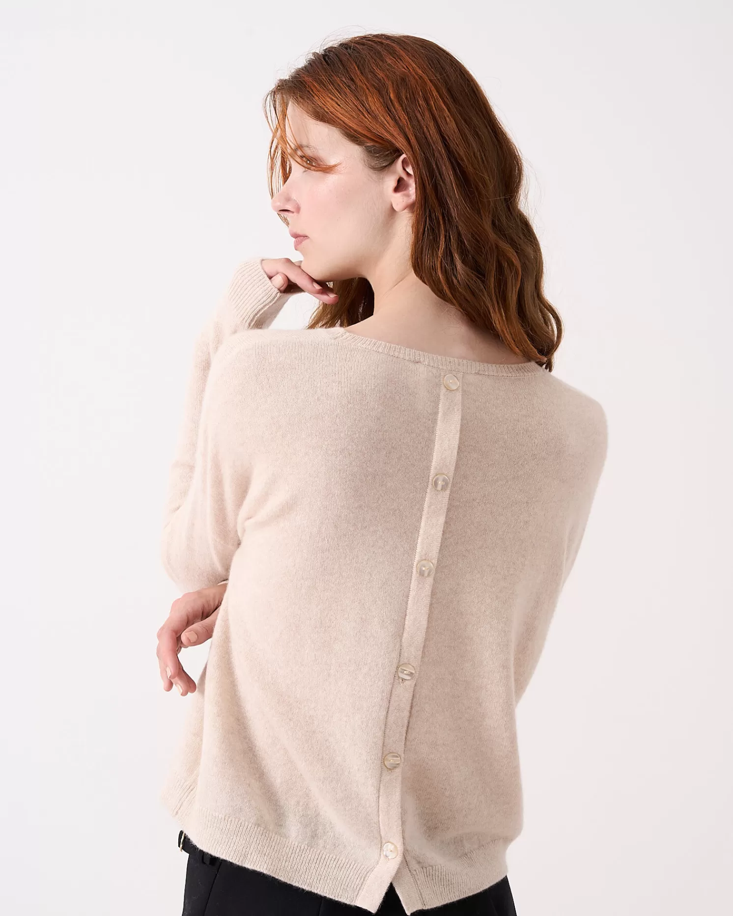 Absolut Cashmere Lisa<DAMES Ronde Hals | 100% Kasjmier