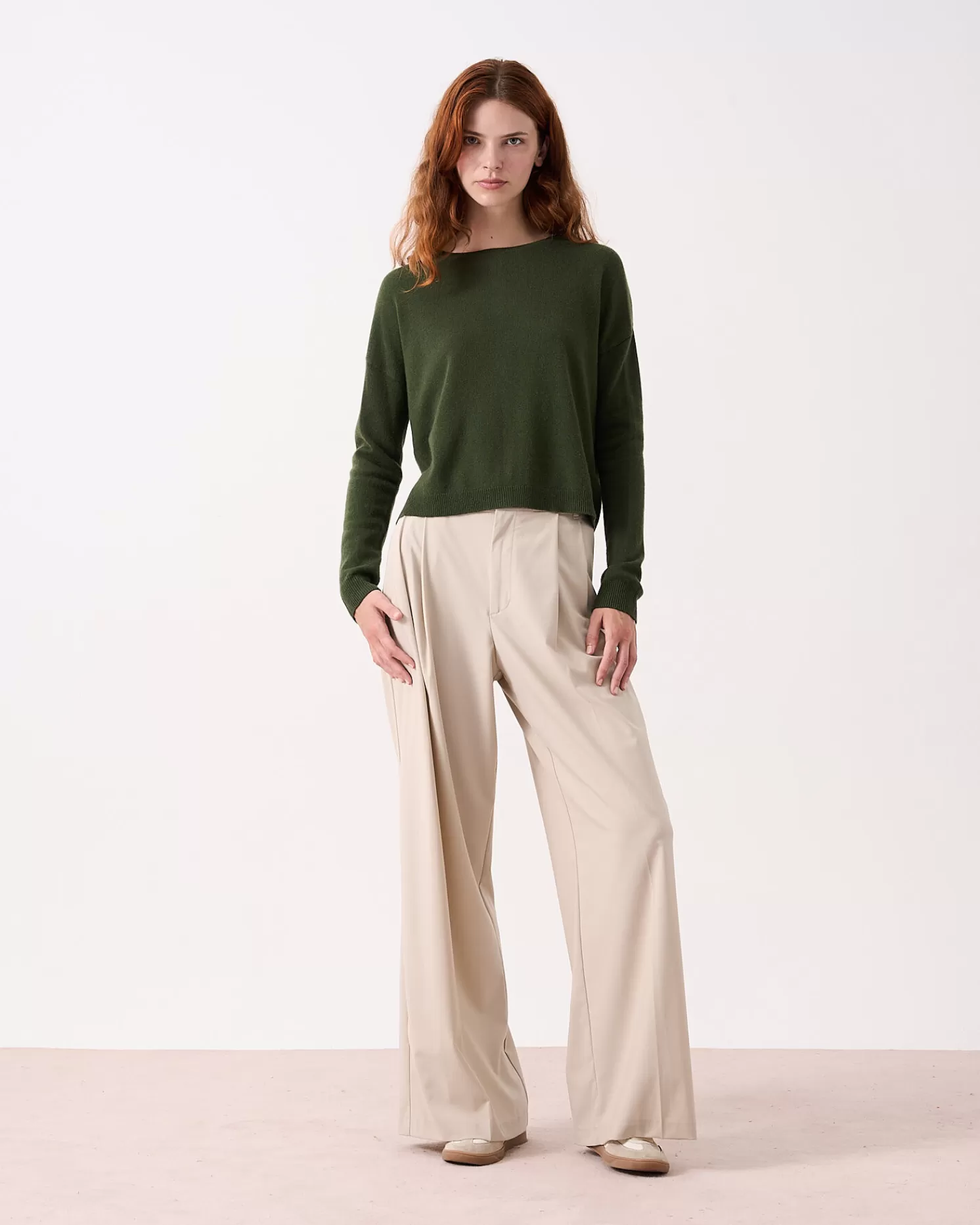 Absolut Cashmere Lisa<DAMES Ronde Hals | 100% Kasjmier