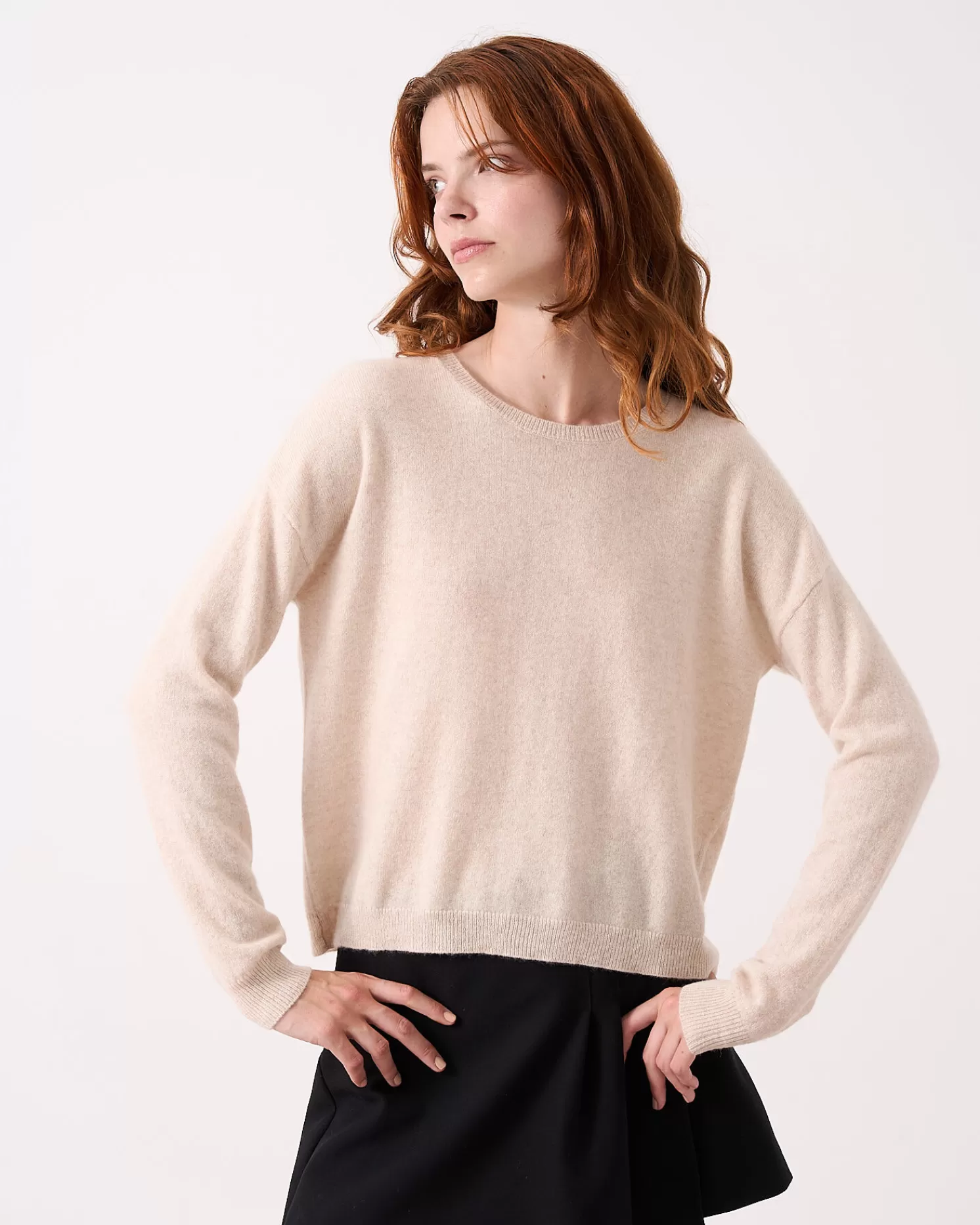Absolut Cashmere Lisa<DAMES Ronde Hals | 100% Kasjmier