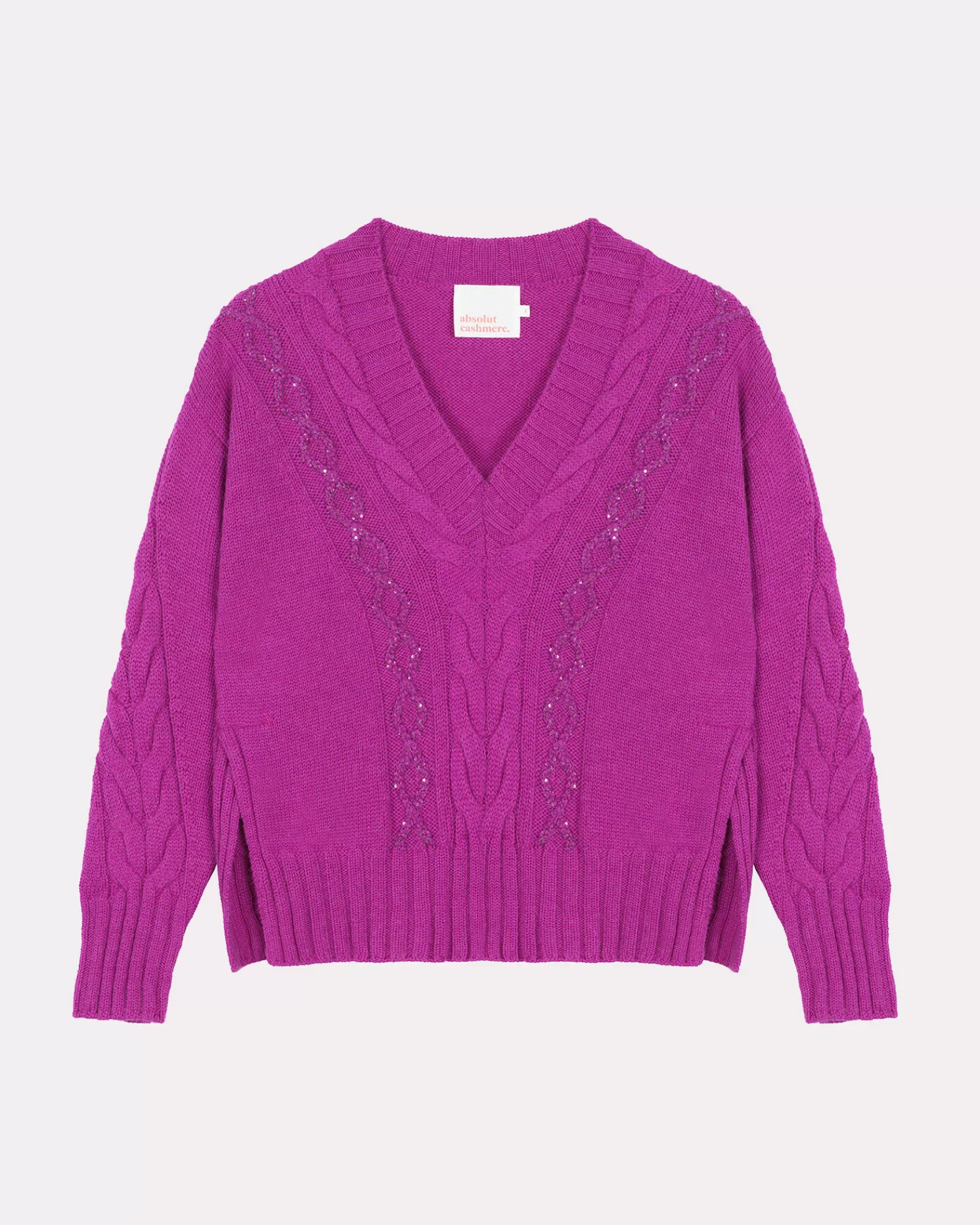 Absolut Cashmere Mary<DAMES V-Hals