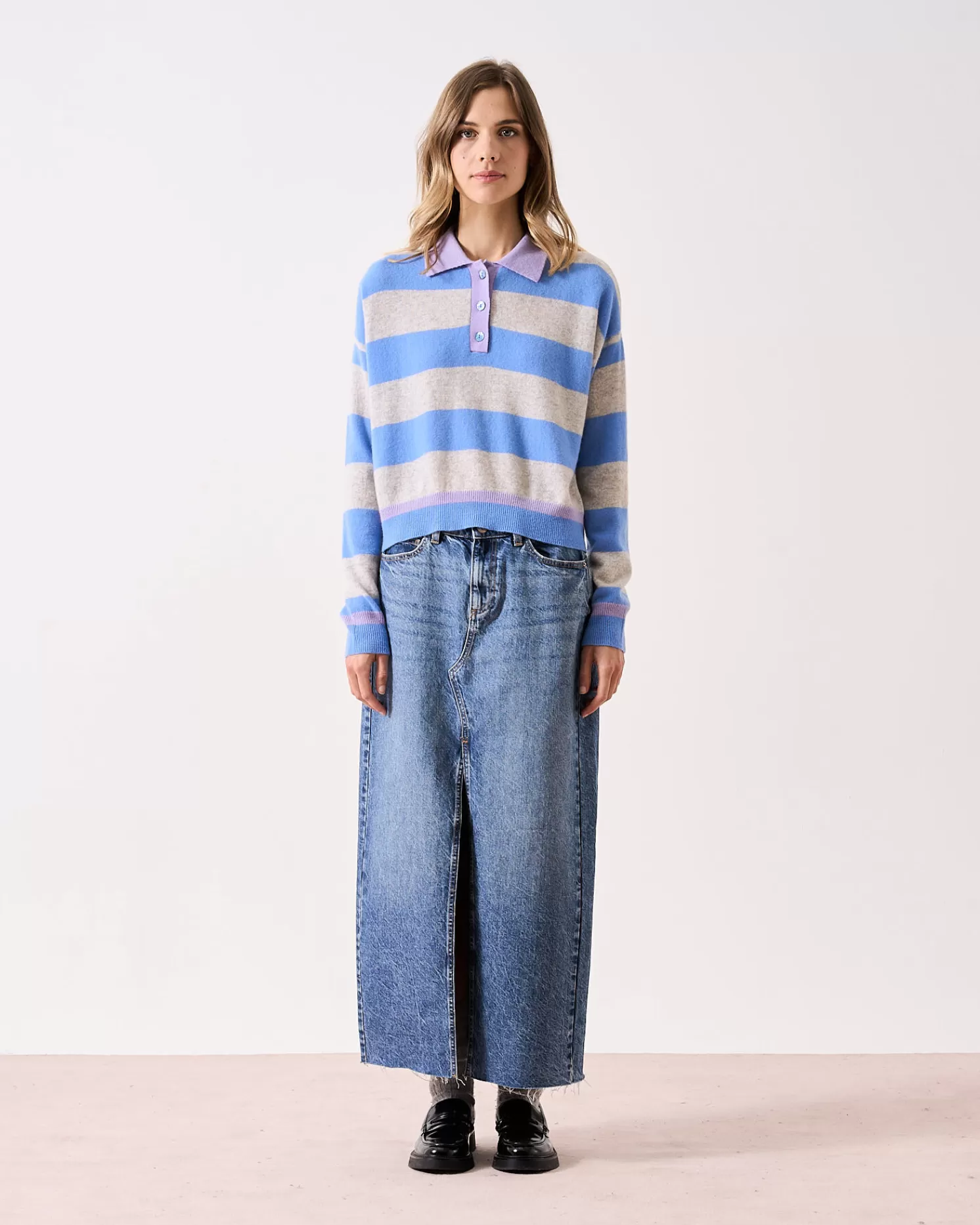 Absolut Cashmere Ona<DAMES V-Hals | 100% Kasjmier