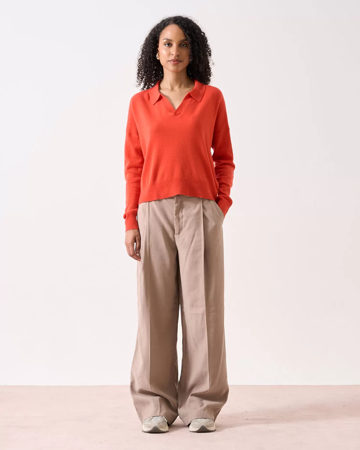Absolut Cashmere Pia<DAMES V-Hals | 100% Kasjmier