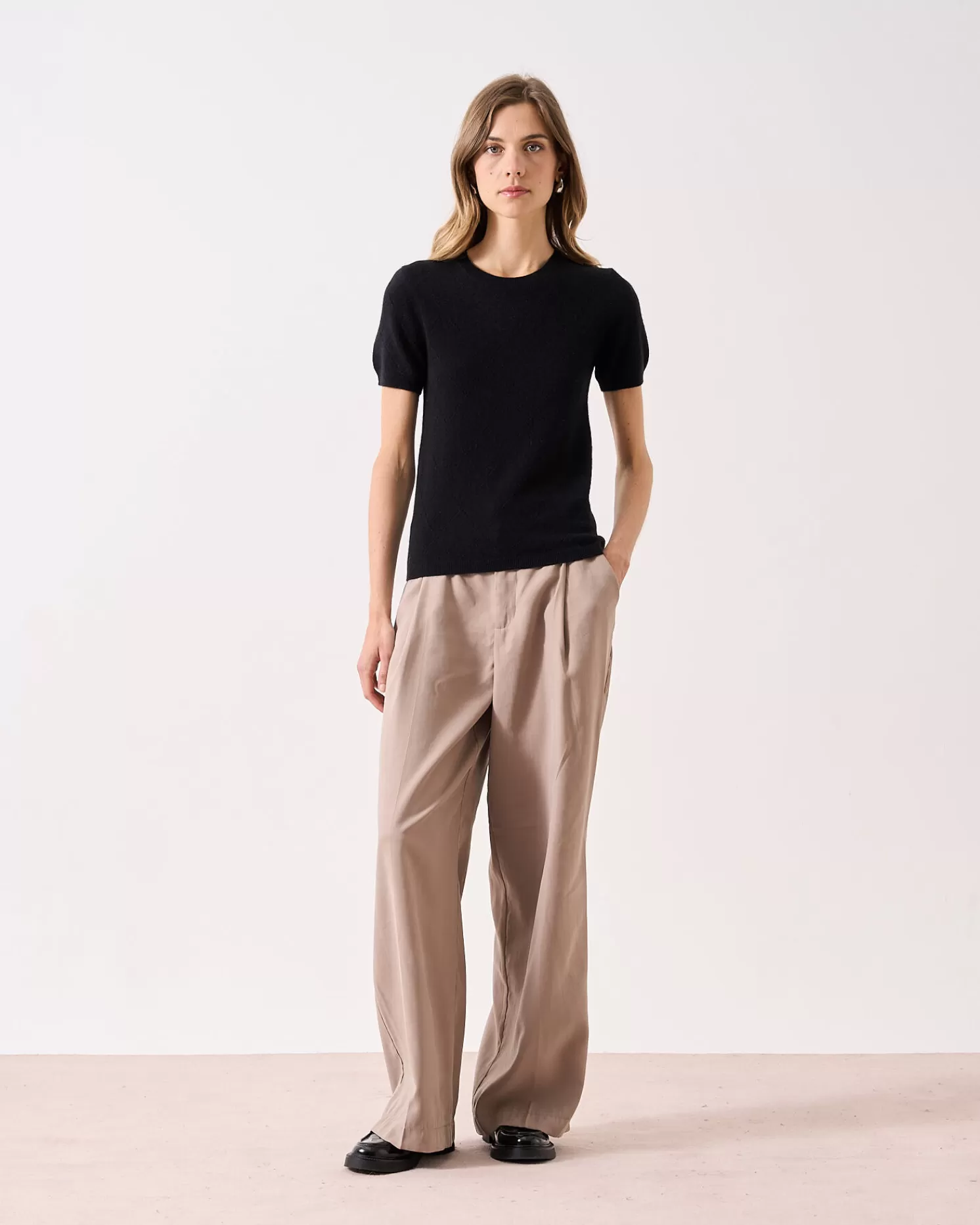 Absolut Cashmere Romeo<DAMES Ronde Hals | 100% Kasjmier