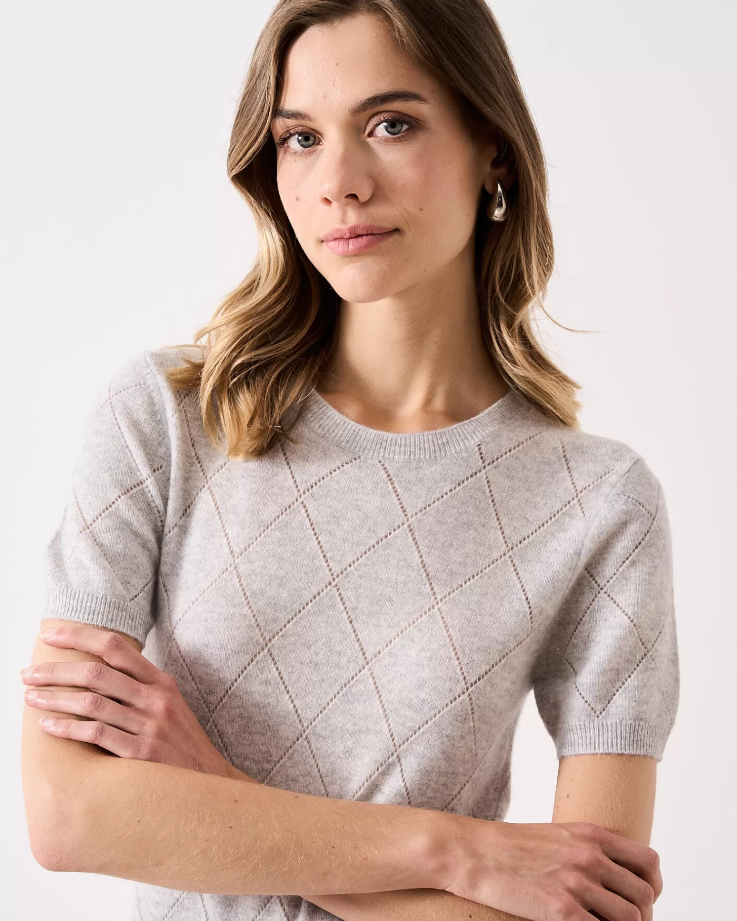 Absolut Cashmere Romeo<DAMES Ronde Hals | 100% Kasjmier