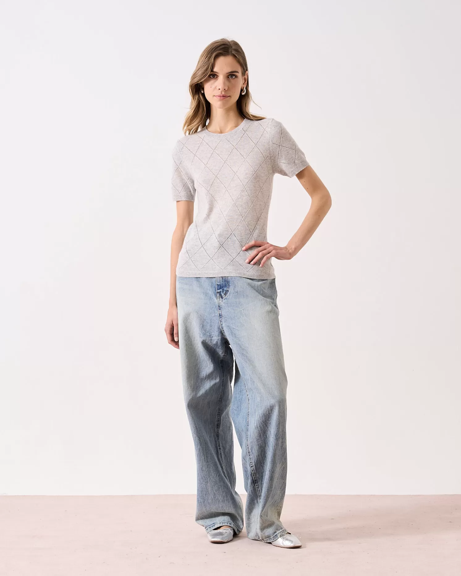 Absolut Cashmere Romeo<DAMES Ronde Hals | 100% Kasjmier