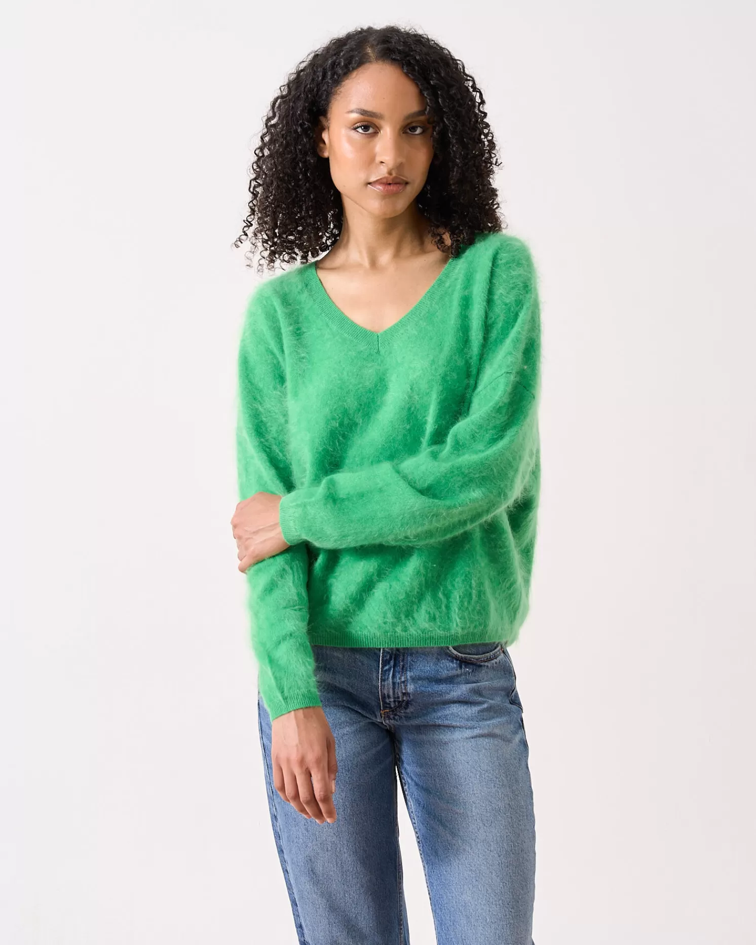 Absolut Cashmere Soeli<DAMES V-Hals | 100% Kasjmier