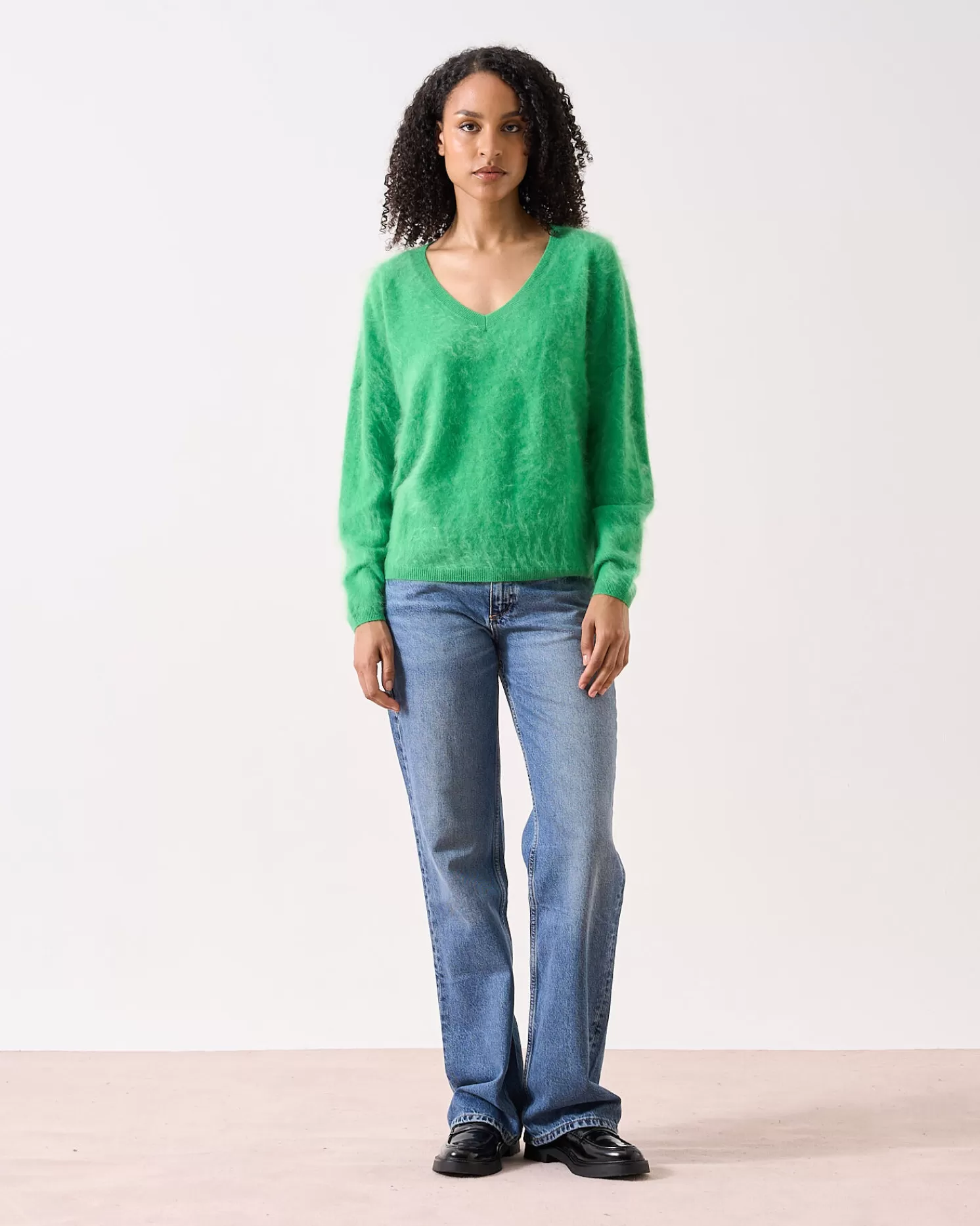 Absolut Cashmere Soeli<DAMES V-Hals | 100% Kasjmier